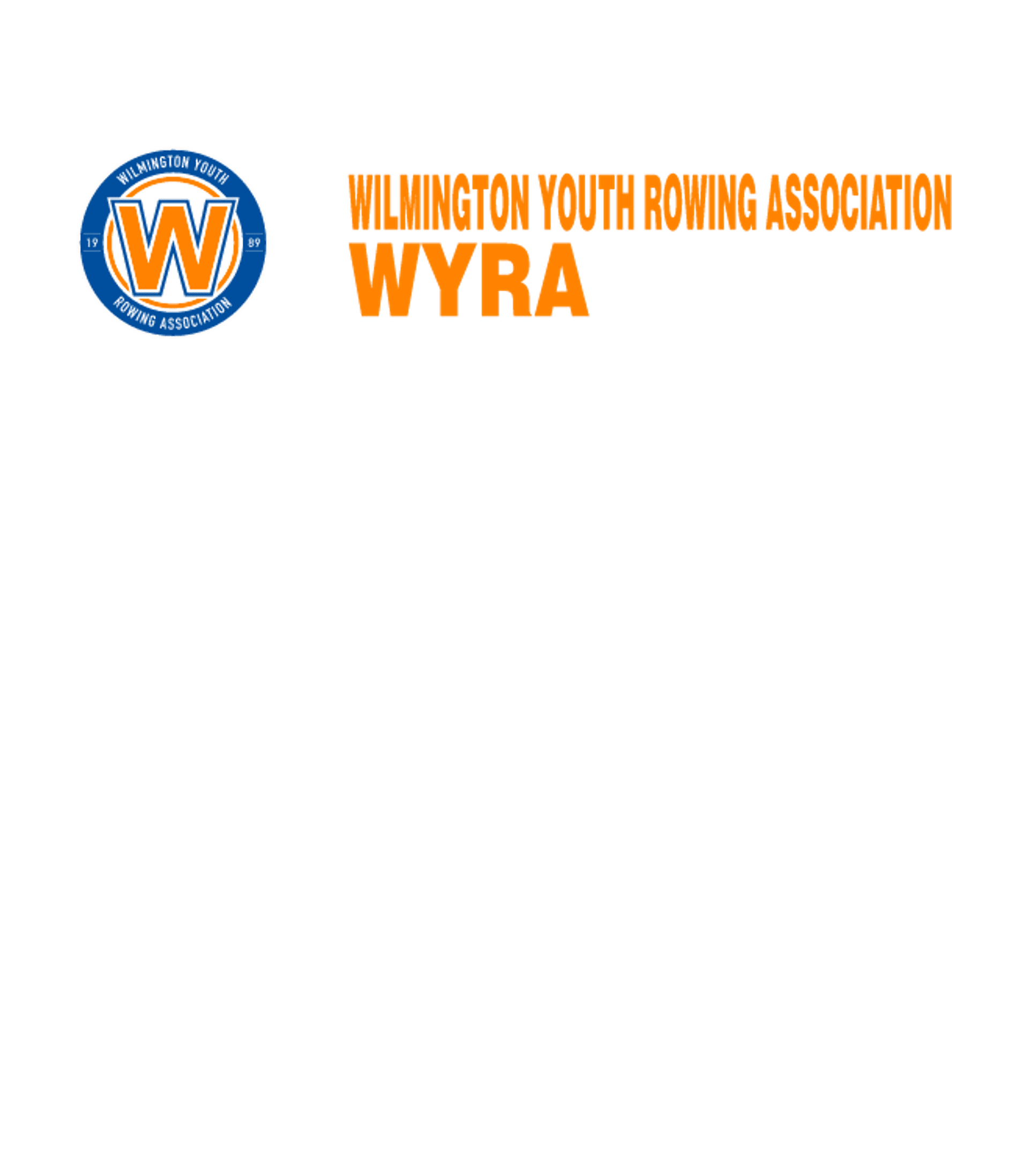 Wilmington Youth Rowing Association Logo