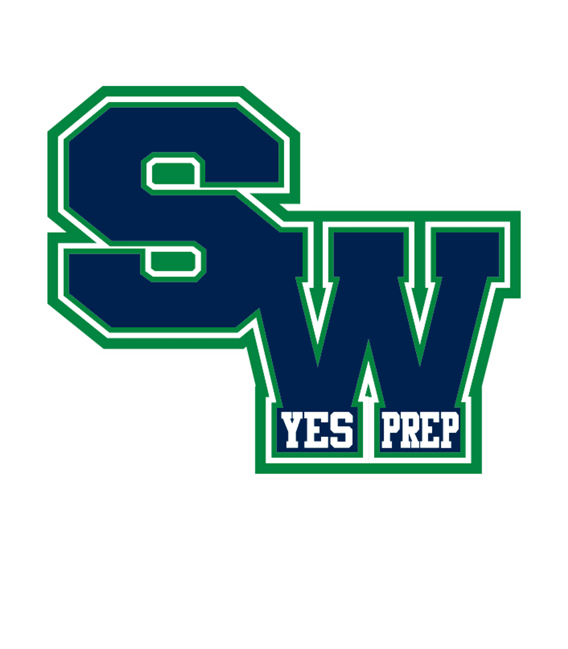 YES PREP - WEST Logo