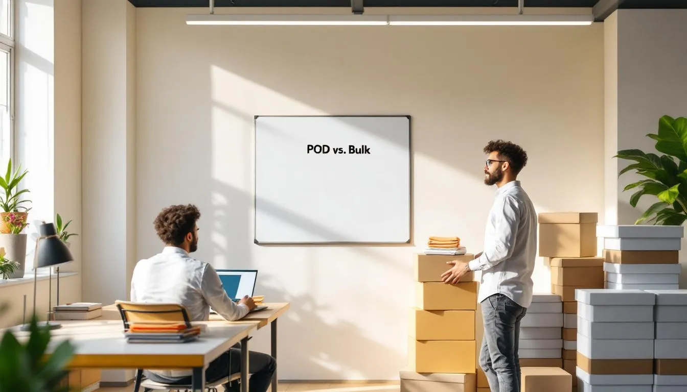 Print-on-Demand vs Bulk Printing: Which Is Better for New Sellers?