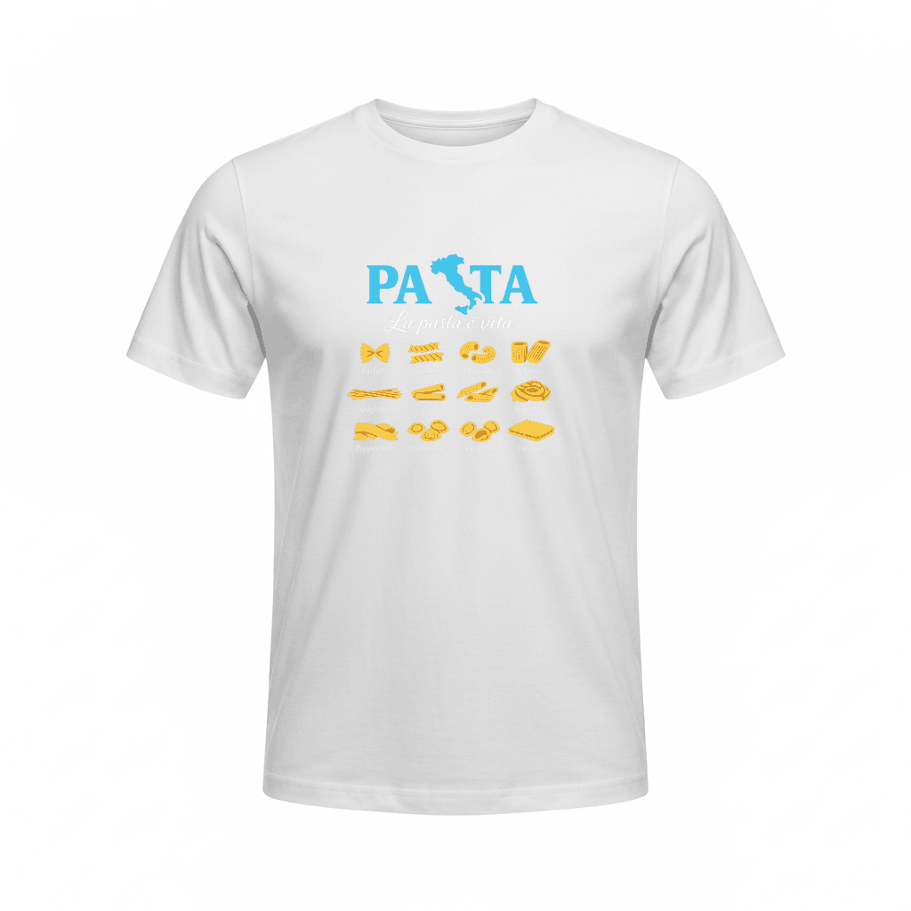 Pasta Is Life T-Shirt 3D