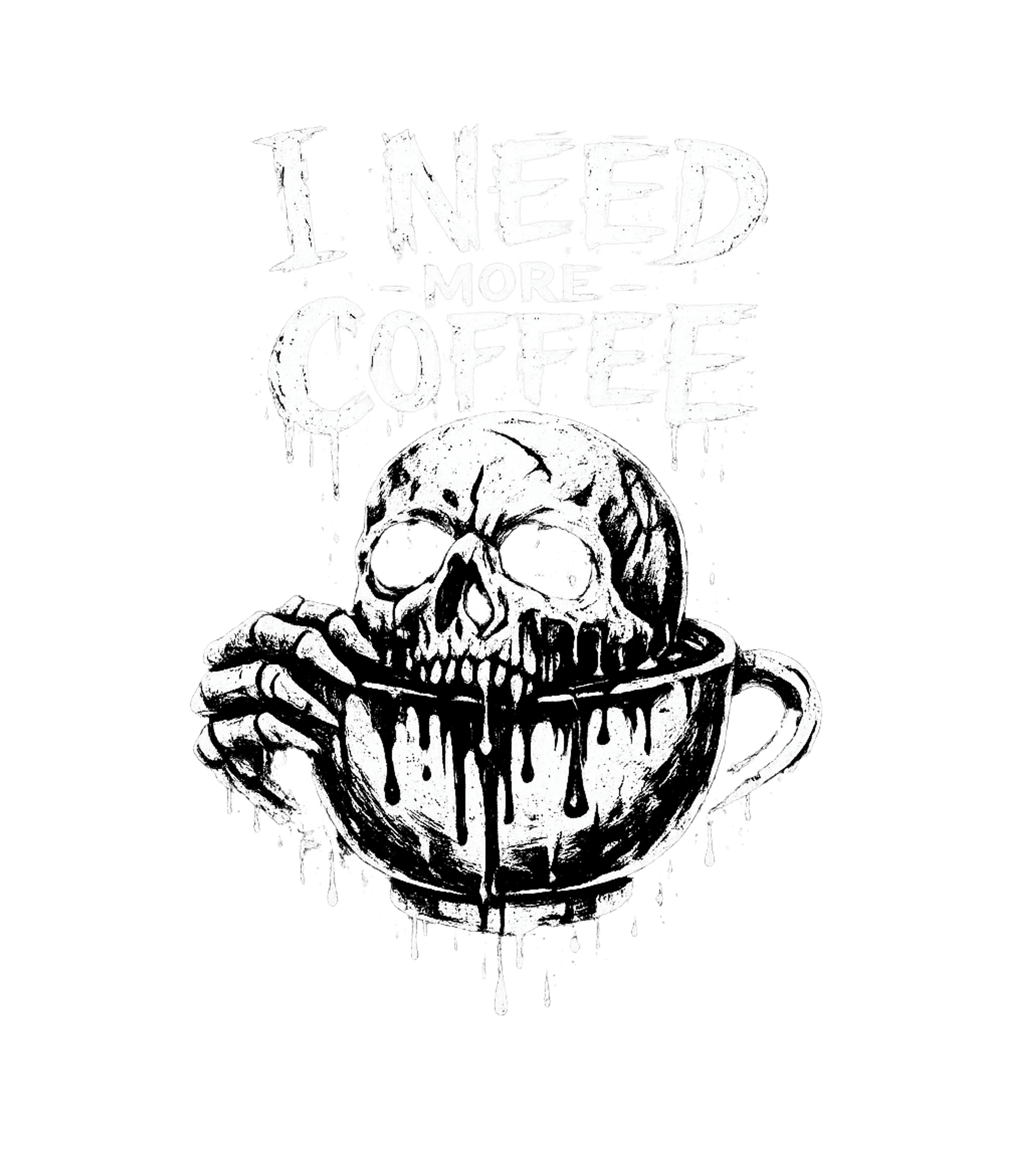 Skull Coffee Obsession
