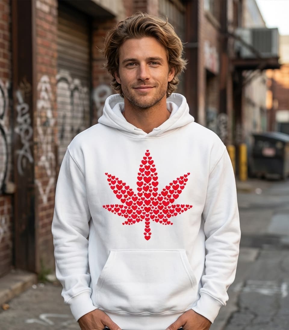 Marijuana Heart Leaf