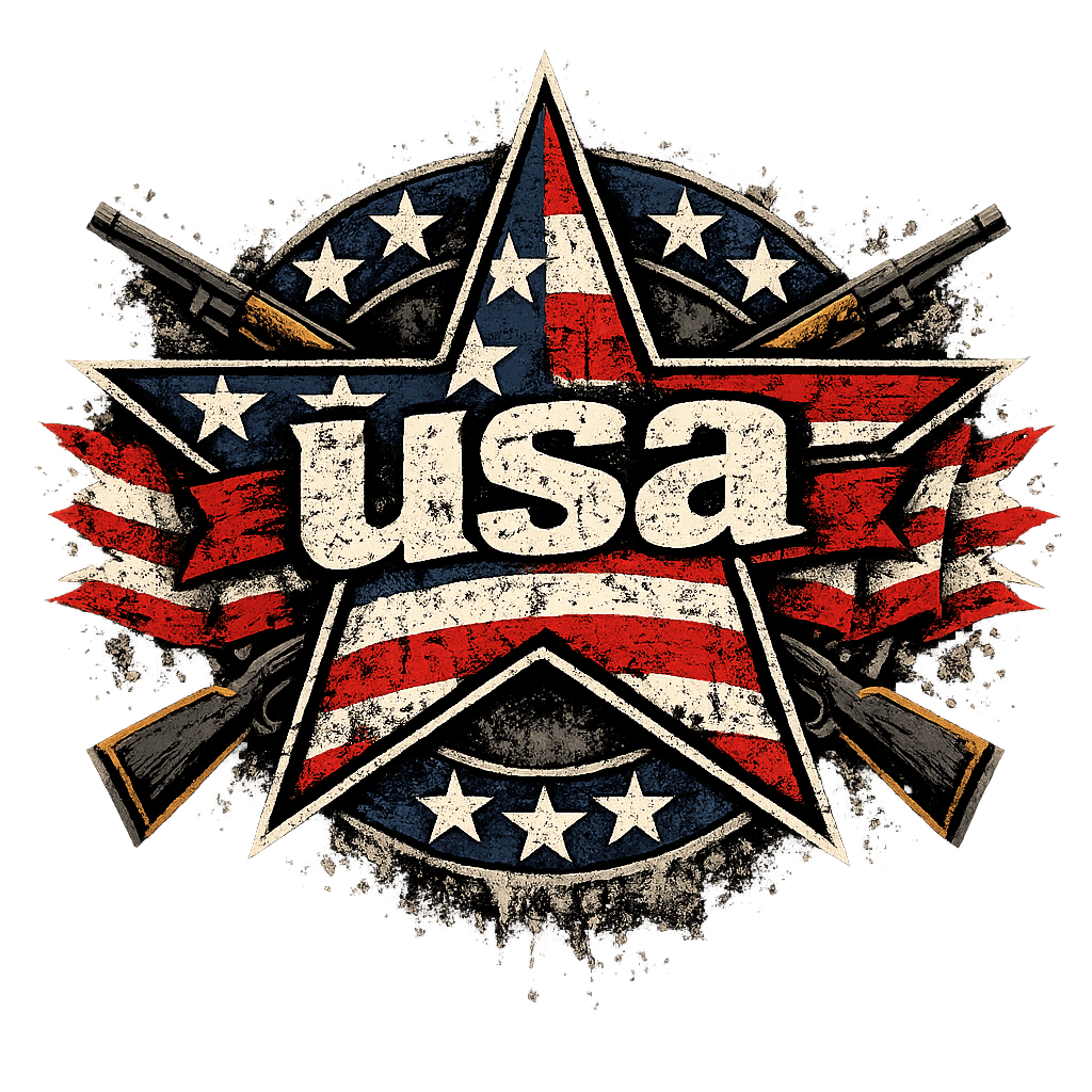 Vintage USA Patriot Guns