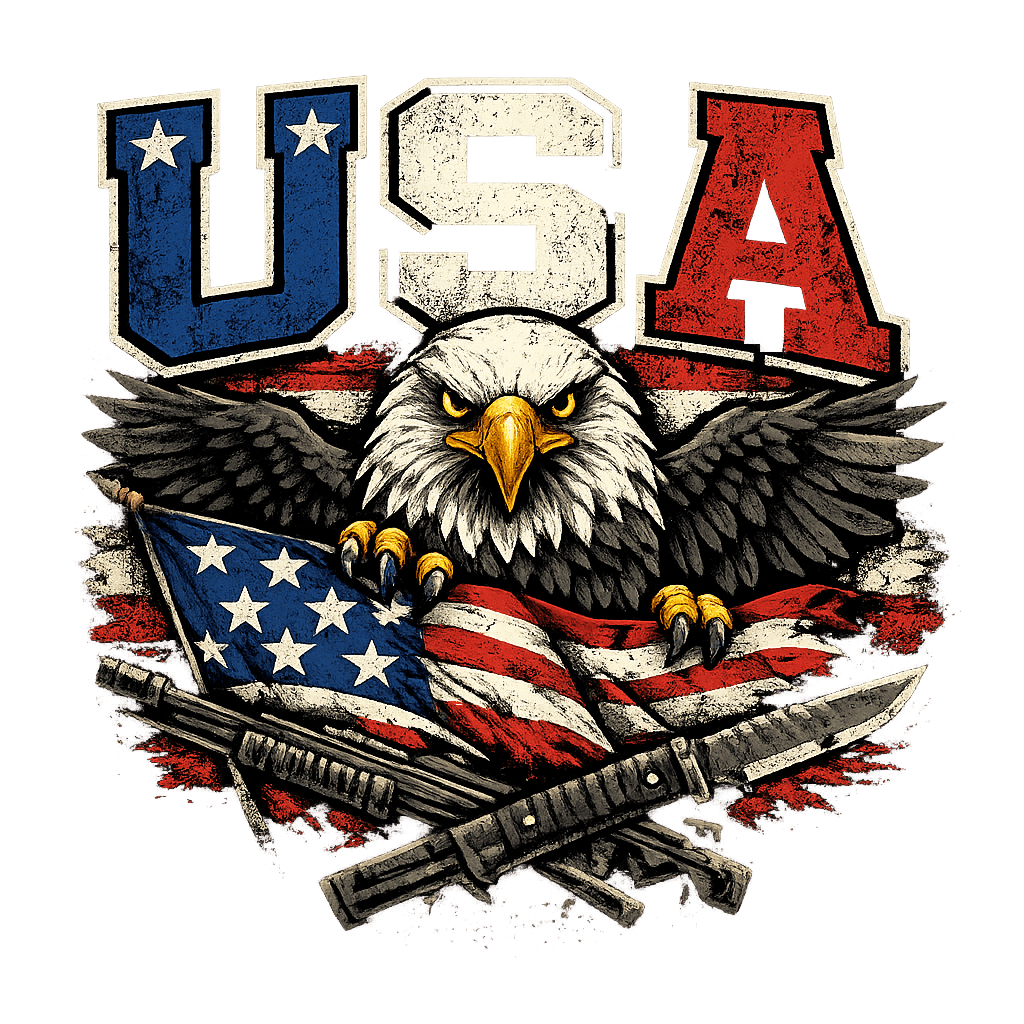 USA Patriotic Eagle