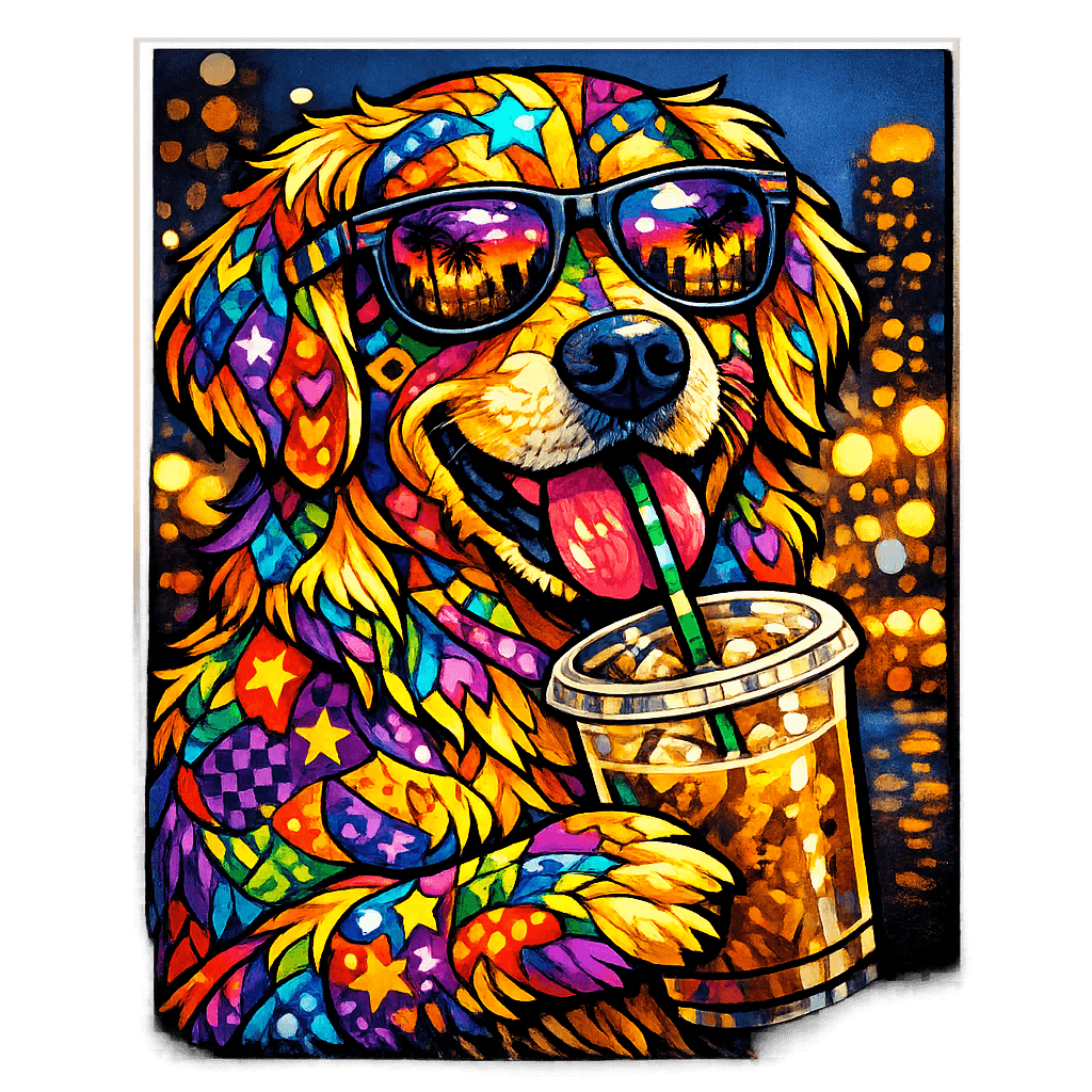Chill Dog Iced Coffee
