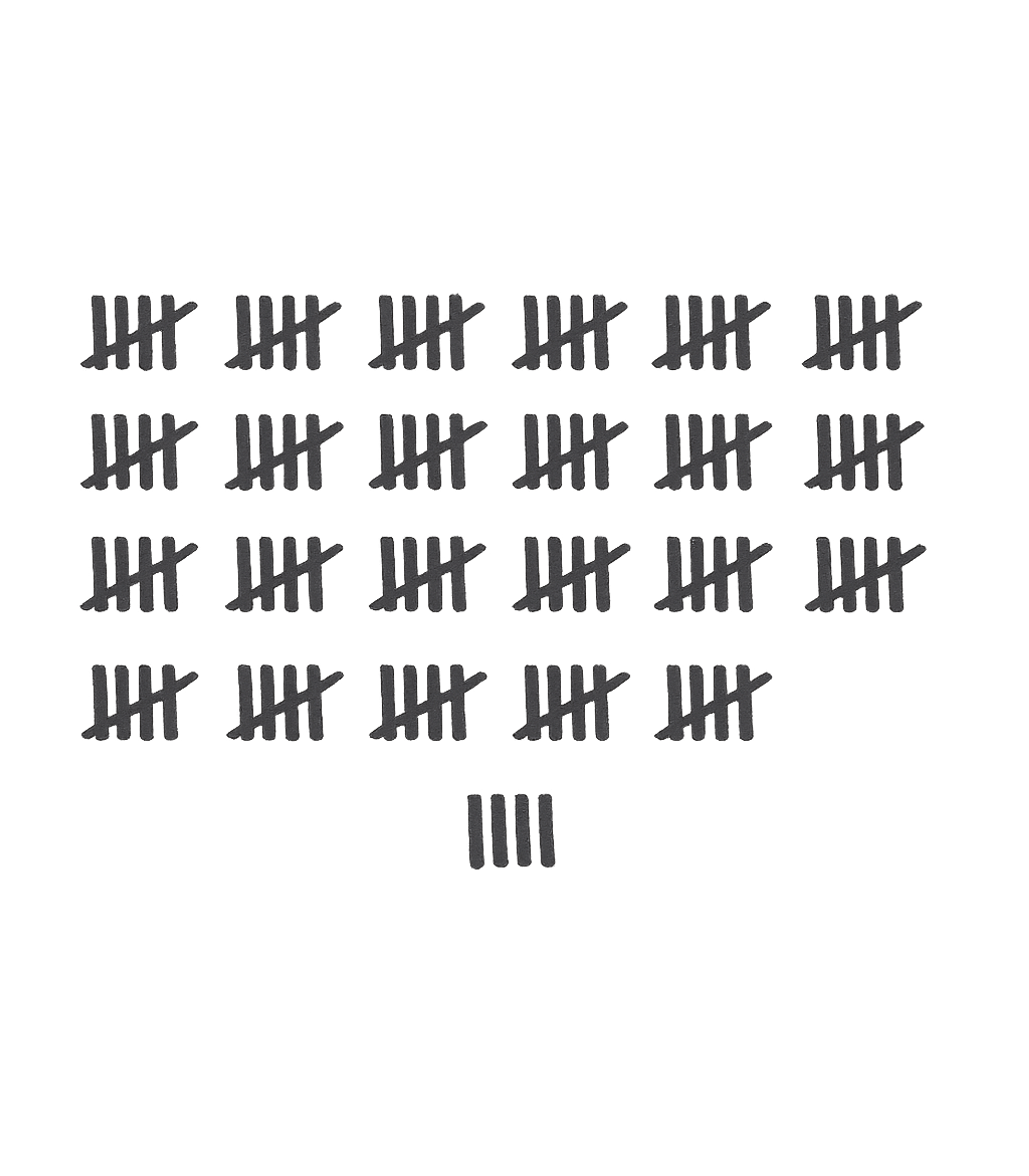 104 Tally Marks Sarcasm Premium T-Shirt featuring Keep track of the moments that matter with this bold tally m – designed by Geoff Brown @ SunFrog 104 Tally Marks Sarcasm Premium T-Shirt featuring Keep track of the moments that matter with this bold tally m – designed by Geoff Brown @ SunFrog