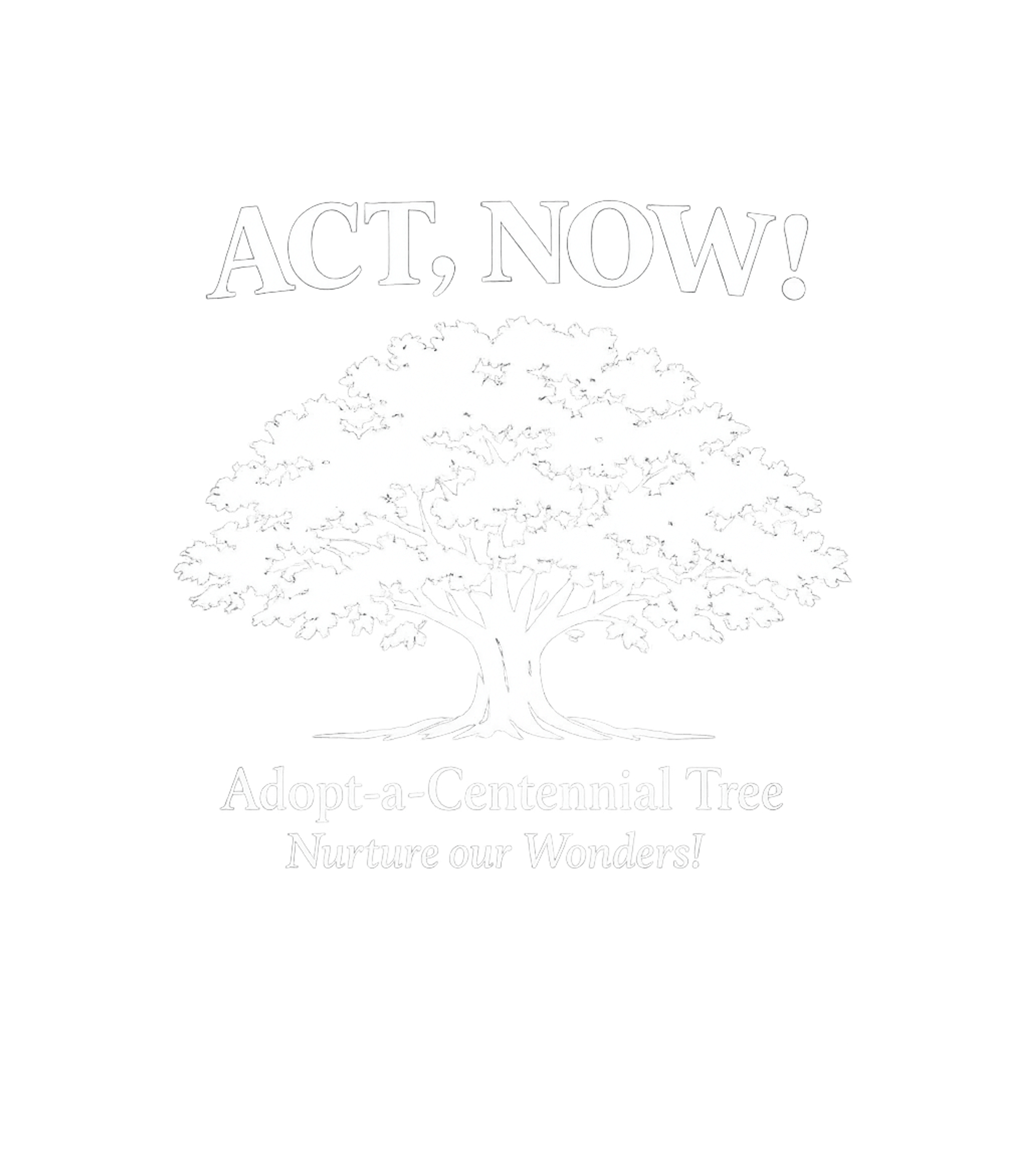 Act Now Tree Adoption Charity / Fundraisers Premium T-Shirt featuring Promote tree conservation with this striking black and white – designed by Geoff Brown @ SunFrog Act Now Tree Adoption Charity / Fundraisers Premium T-Shirt featuring Promote tree conservation with this striking black and white – designed by Geoff Brown @ SunFrog