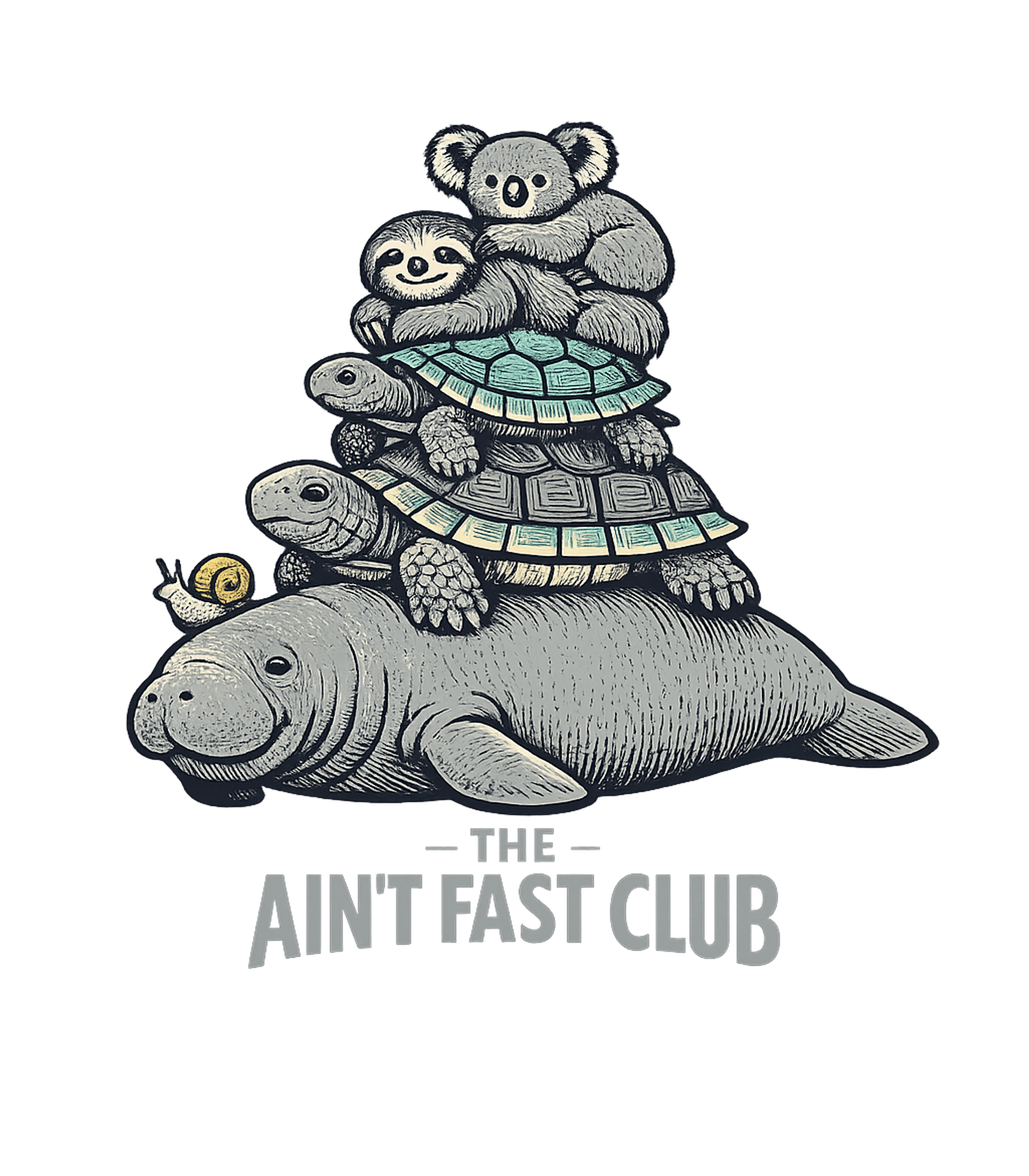 Ain't Fast Club Wildlife Tank Top featuring Join 'The Ain't Fast Club' with this charming graphic tee fe – designed by Geoff Brown @ SunFrog Ain't Fast Club Wildlife Tank Top featuring Join 'The Ain't Fast Club' with this charming graphic tee fe – designed by Geoff Brown @ SunFrog