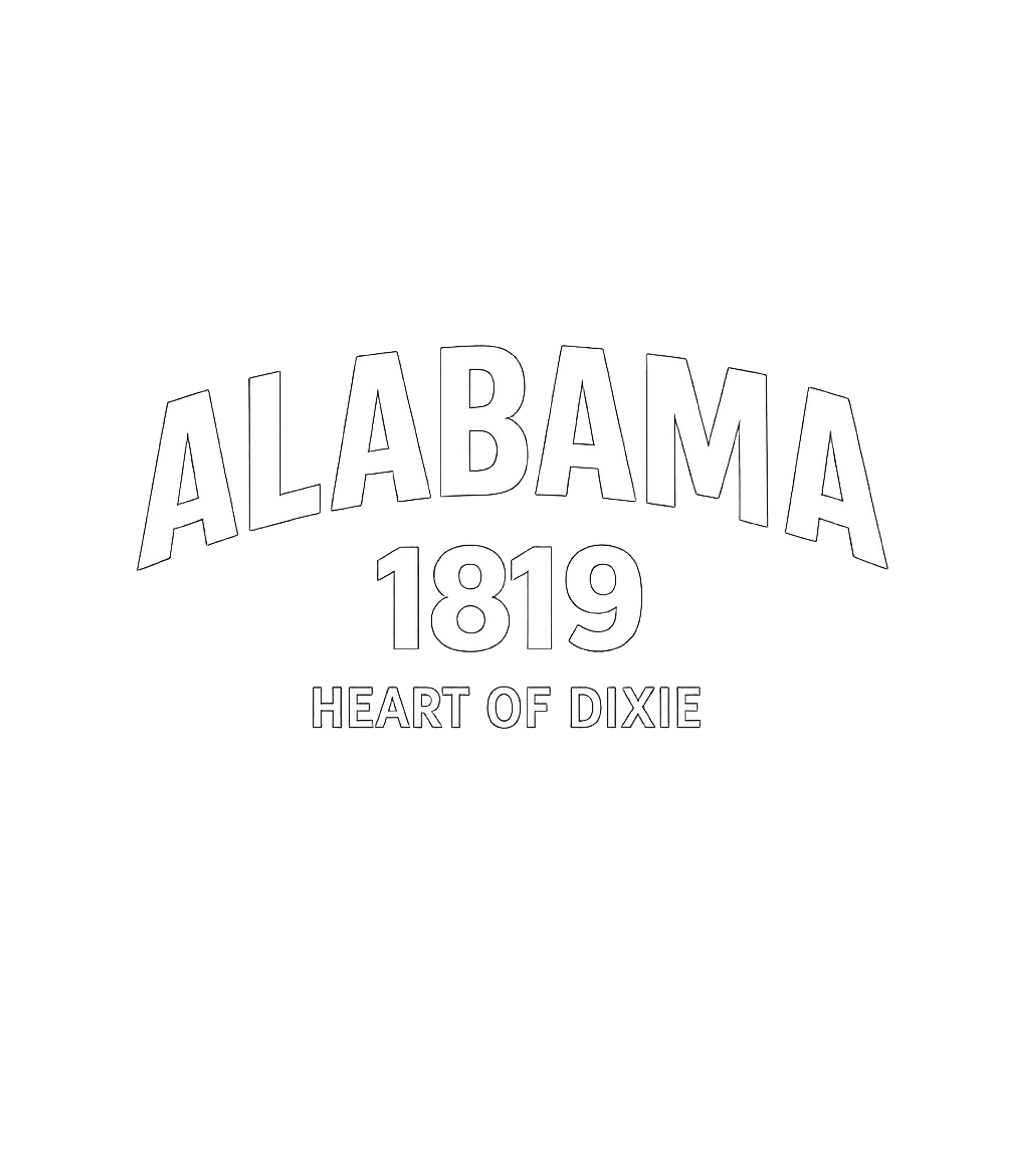 Alabama 1819 Dixie Pride Alabama Hooded Sweatshirt featuring Show your Alabama pride with this classic design featuring " – designed by Geoff Brown @ SunFrog Alabama 1819 Dixie Pride Alabama Hooded Sweatshirt featuring Show your Alabama pride with this classic design featuring " – designed by Geoff Brown @ SunFrog