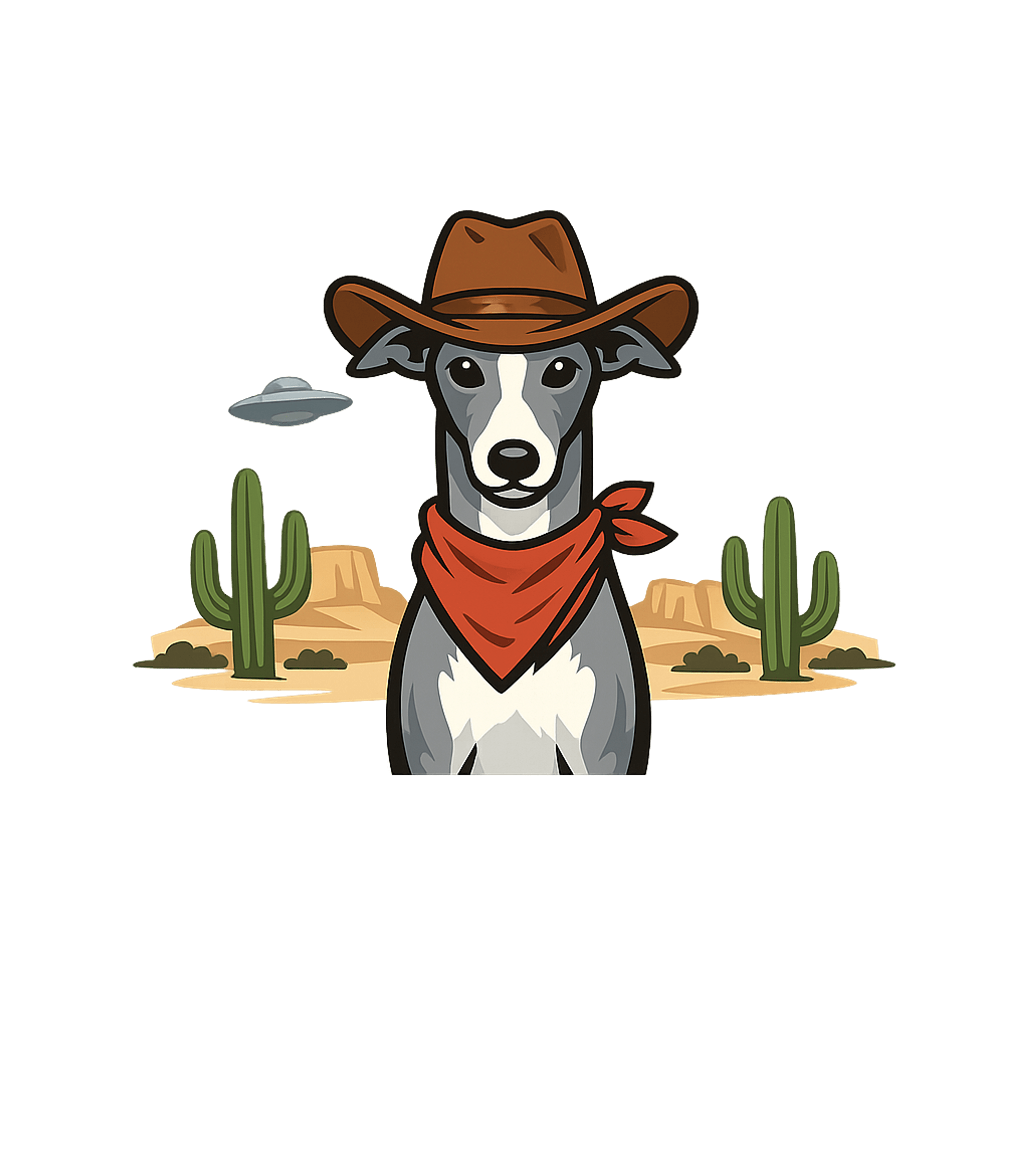 Alien Cowboy Dog Dogs Hooded Sweatshirt featuring This fun graphic features a cool greyhound dog dressed as a – designed by Geoff Brown @ SunFrog Alien Cowboy Dog Dogs Hooded Sweatshirt featuring This fun graphic features a cool greyhound dog dressed as a – designed by Geoff Brown @ SunFrog