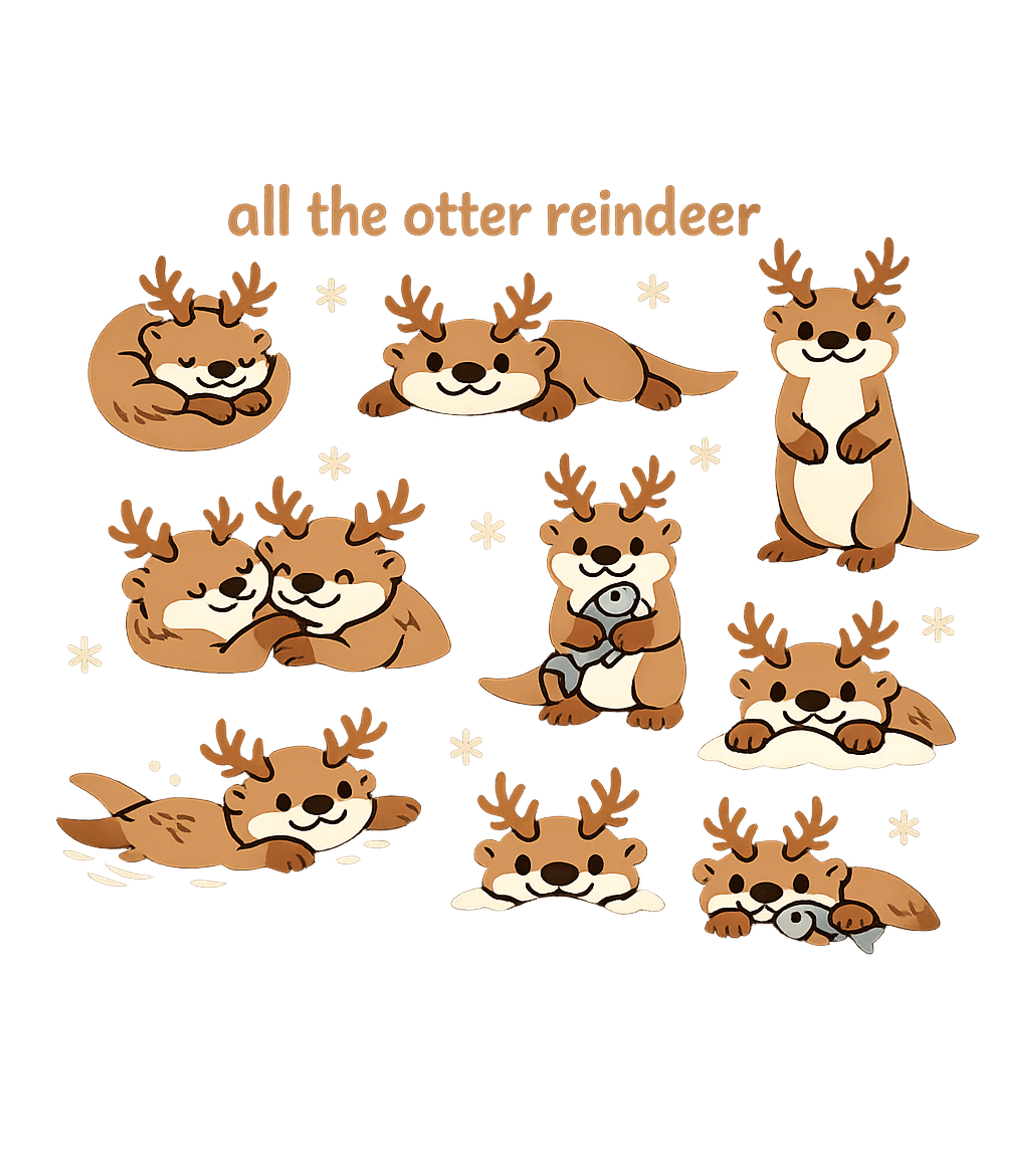 All the Otter Reindeer Wildlife Crewneck Sweatshirt featuring Celebrate the season with this adorable graphic tee featurin – designed by Geoff Brown @ SunFrog All the Otter Reindeer Wildlife Crewneck Sweatshirt featuring Celebrate the season with this adorable graphic tee featurin – designed by Geoff Brown @ SunFrog