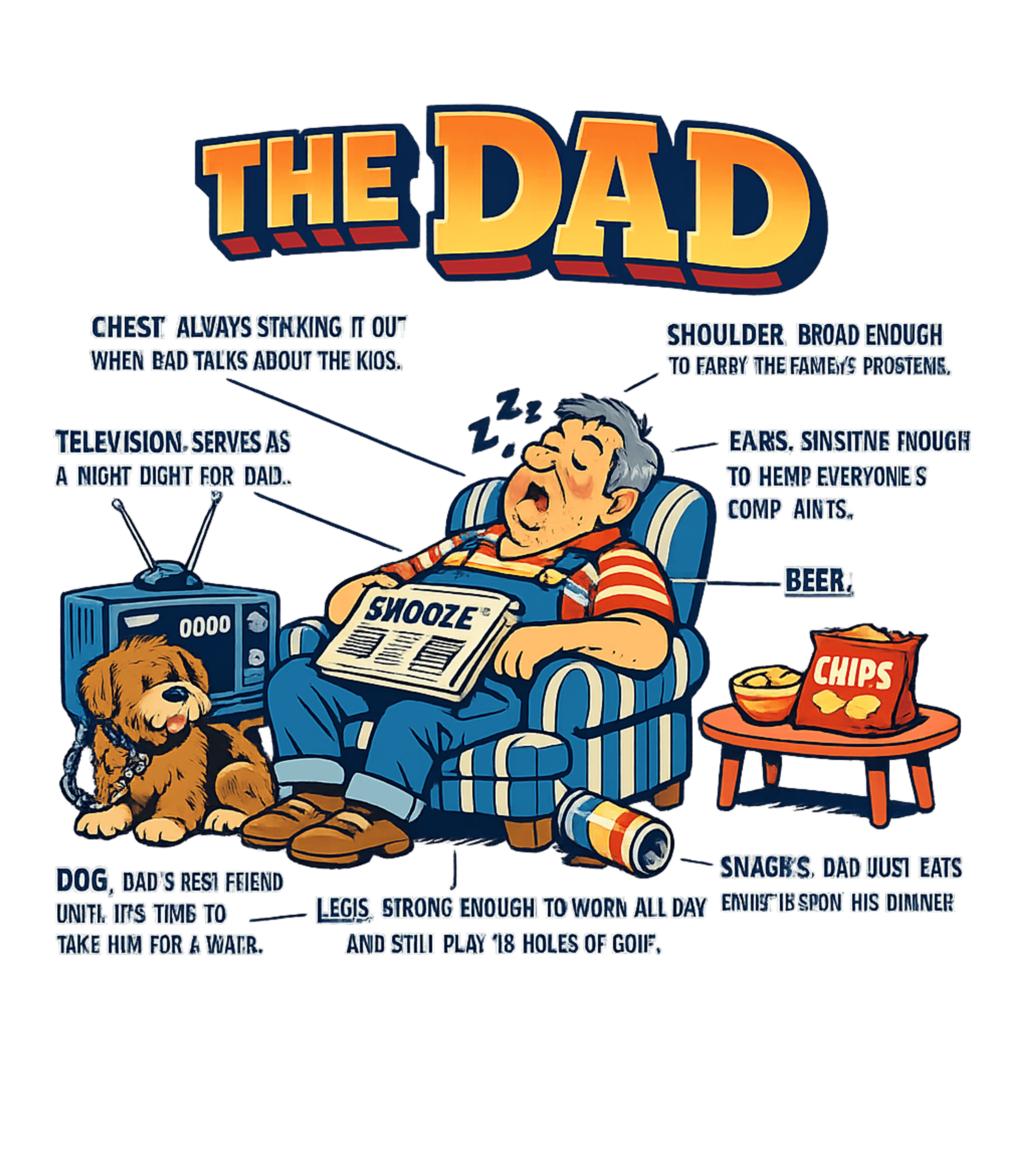 Anatomy of a Dad Dads Premium T-Shirt featuring Celebrate the unique qualities of dads with this humorous gr – designed by Geoff Brown @ SunFrog Anatomy of a Dad Dads Premium T-Shirt featuring Celebrate the unique qualities of dads with this humorous gr – designed by Geoff Brown @ SunFrog