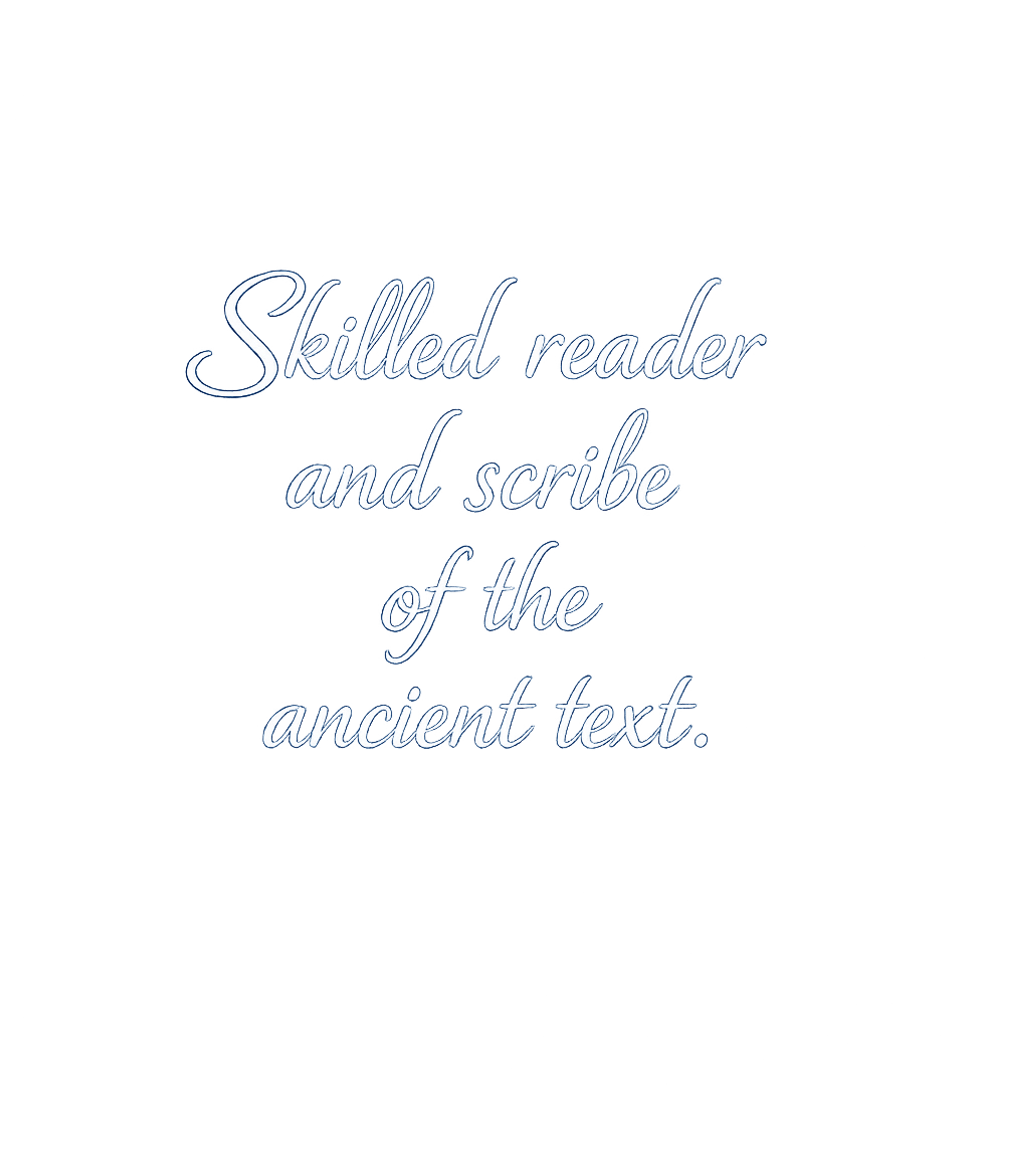 Ancient Text Scribe Inspirational Messages Hooded Sweatshirt featuring This elegant design features the phrase "Skilled reader and – designed by Geoff Brown @ SunFrog Ancient Text Scribe Inspirational Messages Hooded Sweatshirt featuring This elegant design features the phrase "Skilled reader and – designed by Geoff Brown @ SunFrog