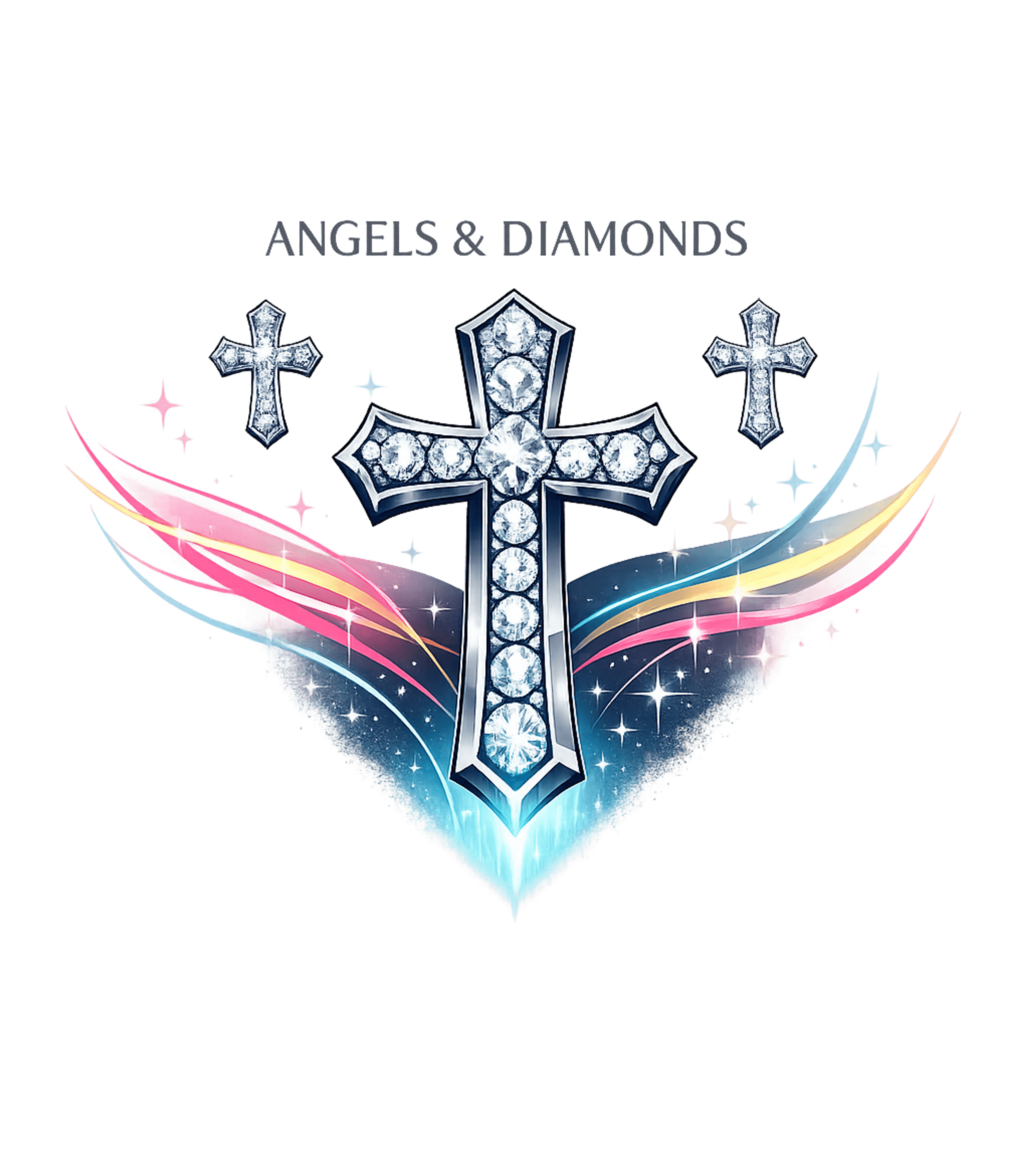 Angels & Diamonds Cross Christian Faith Premium T-Shirt featuring Embrace your faith with this dazzling design featuring diamo – designed by Geoff Brown @ SunFrog Angels & Diamonds Cross Christian Faith Premium T-Shirt featuring Embrace your faith with this dazzling design featuring diamo – designed by Geoff Brown @ SunFrog