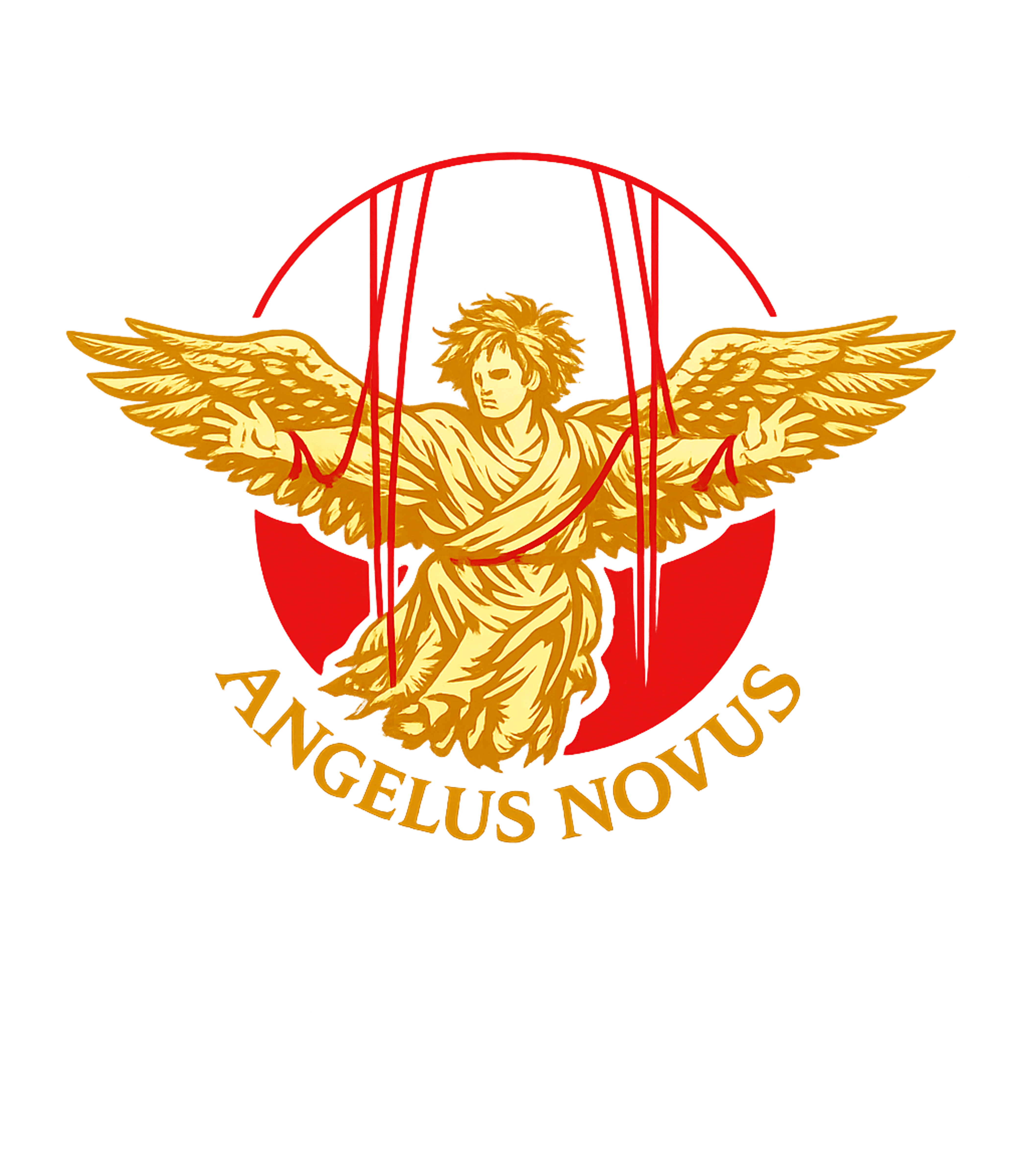 Angelus Novus Art Inspirational Messages Hooded Sweatshirt featuring This striking artwork features a golden winged figure contro – designed by Geoff Brown @ SunFrog Angelus Novus Art Inspirational Messages Hooded Sweatshirt featuring This striking artwork features a golden winged figure contro – designed by Geoff Brown @ SunFrog