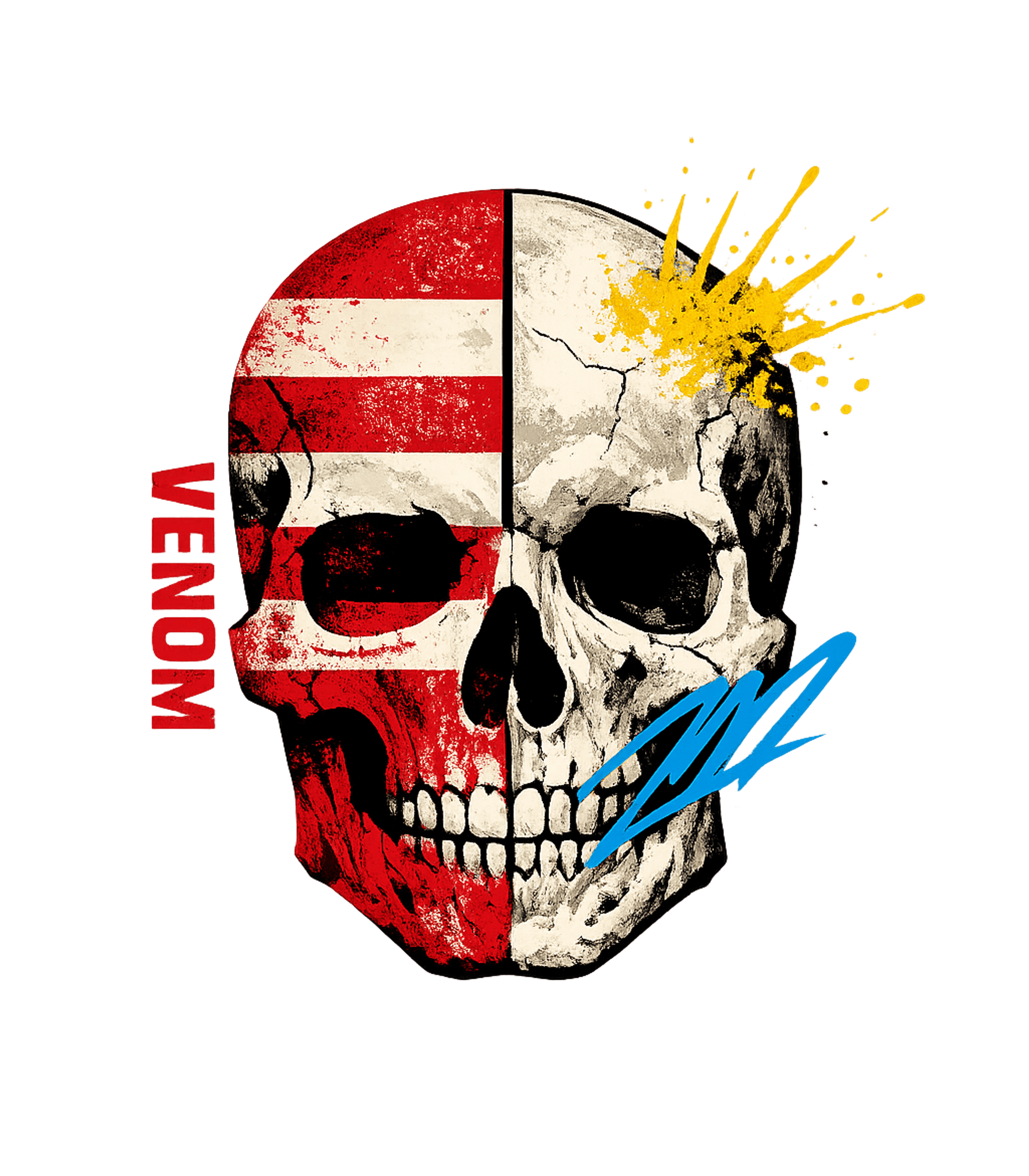 Anti-Hero Skull Graphic Gaming Premium T-Shirt featuring This edgy graphic tee features a split skull design, combini – designed by Geoff Brown @ SunFrog Anti-Hero Skull Graphic Gaming Premium T-Shirt featuring This edgy graphic tee features a split skull design, combini – designed by Geoff Brown @ SunFrog