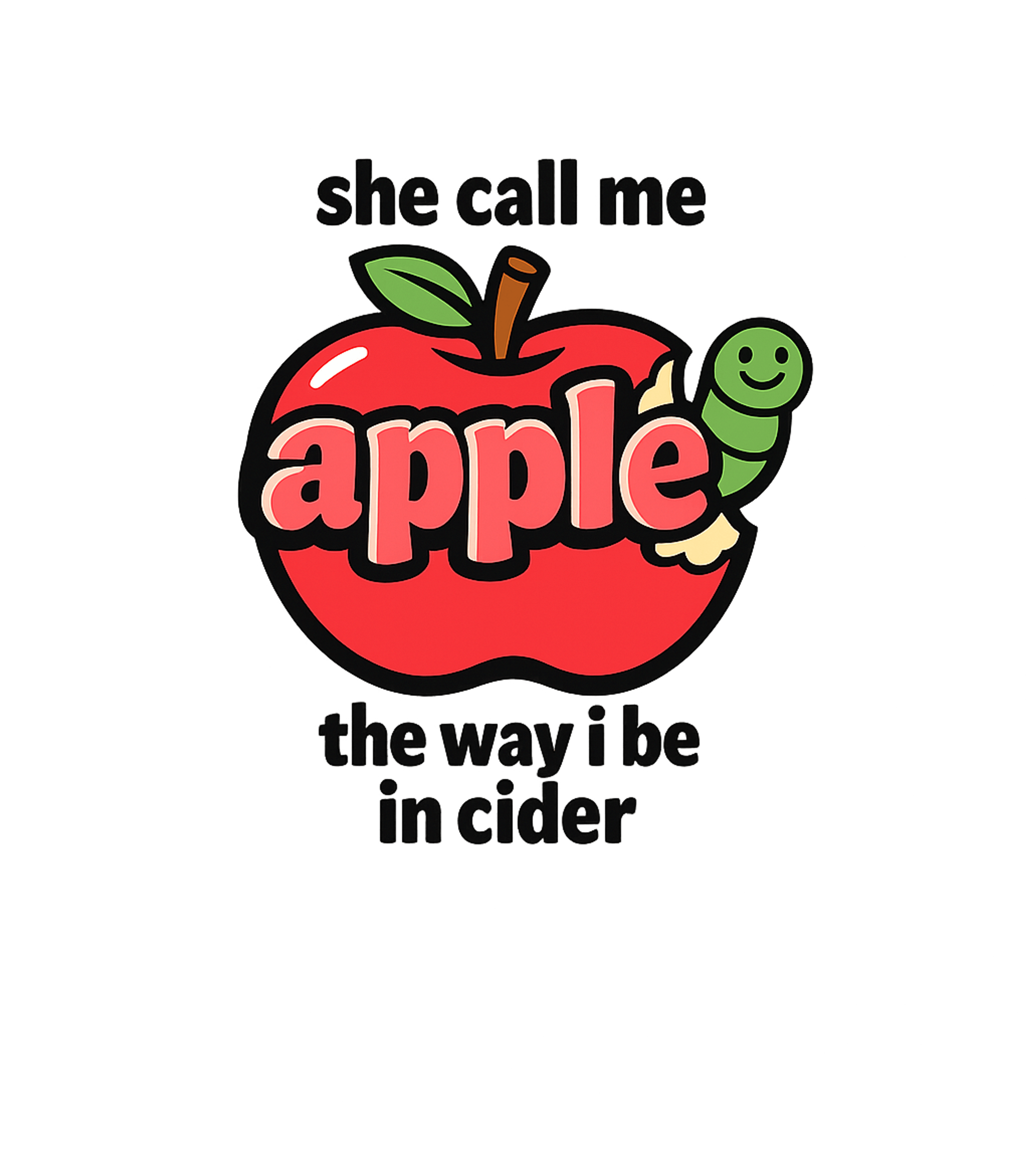 Apple In Cider Pun Meme Humor Crewneck Sweatshirt featuring Embrace playful humor with this fun graphic featuring a bitt – designed by Geoff Brown @ SunFrog Apple In Cider Pun Meme Humor Crewneck Sweatshirt featuring Embrace playful humor with this fun graphic featuring a bitt – designed by Geoff Brown @ SunFrog