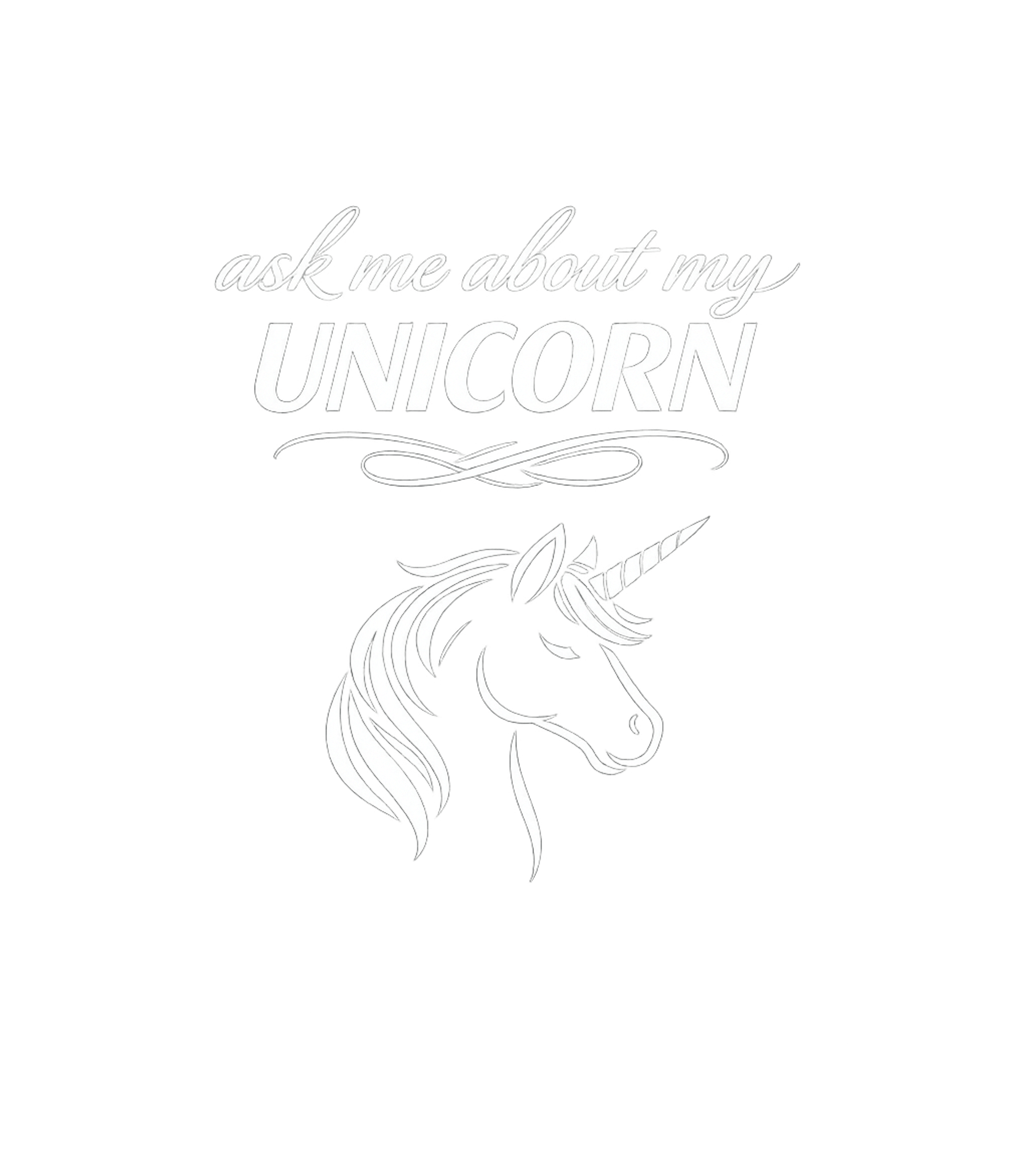 Ask Me About My Unicorn Sarcasm Premium T-Shirt featuring This humorous graphic tee features the phrase 'ask me about – designed by Geoff Brown @ SunFrog Ask Me About My Unicorn Sarcasm Premium T-Shirt featuring This humorous graphic tee features the phrase 'ask me about – designed by Geoff Brown @ SunFrog
