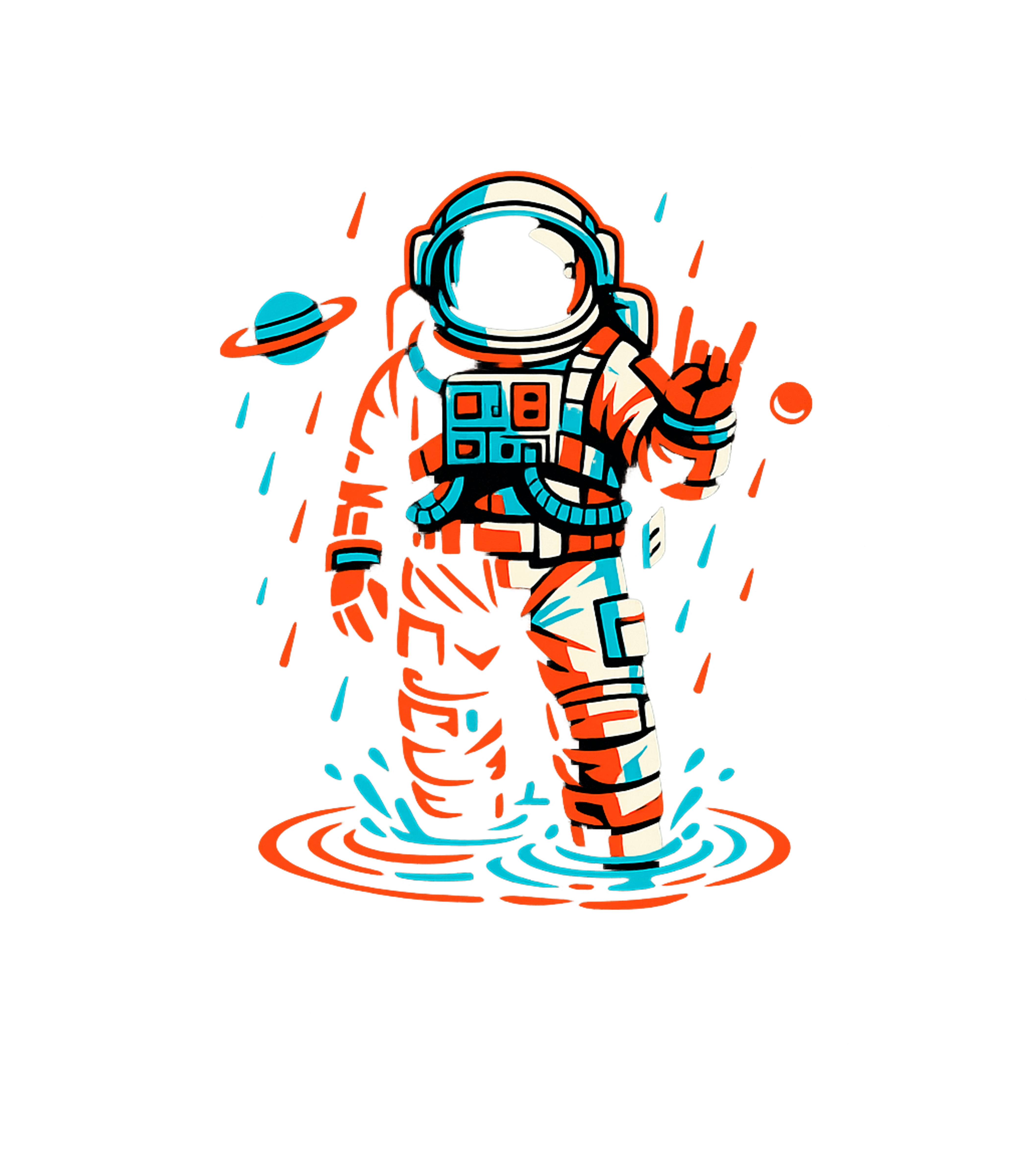 Astro Rocker Rain Music Hooded Sweatshirt featuring This energetic graphic features an astronaut making a rock a – designed by Geoff Brown @ SunFrog Astro Rocker Rain Music Hooded Sweatshirt featuring This energetic graphic features an astronaut making a rock a – designed by Geoff Brown @ SunFrog