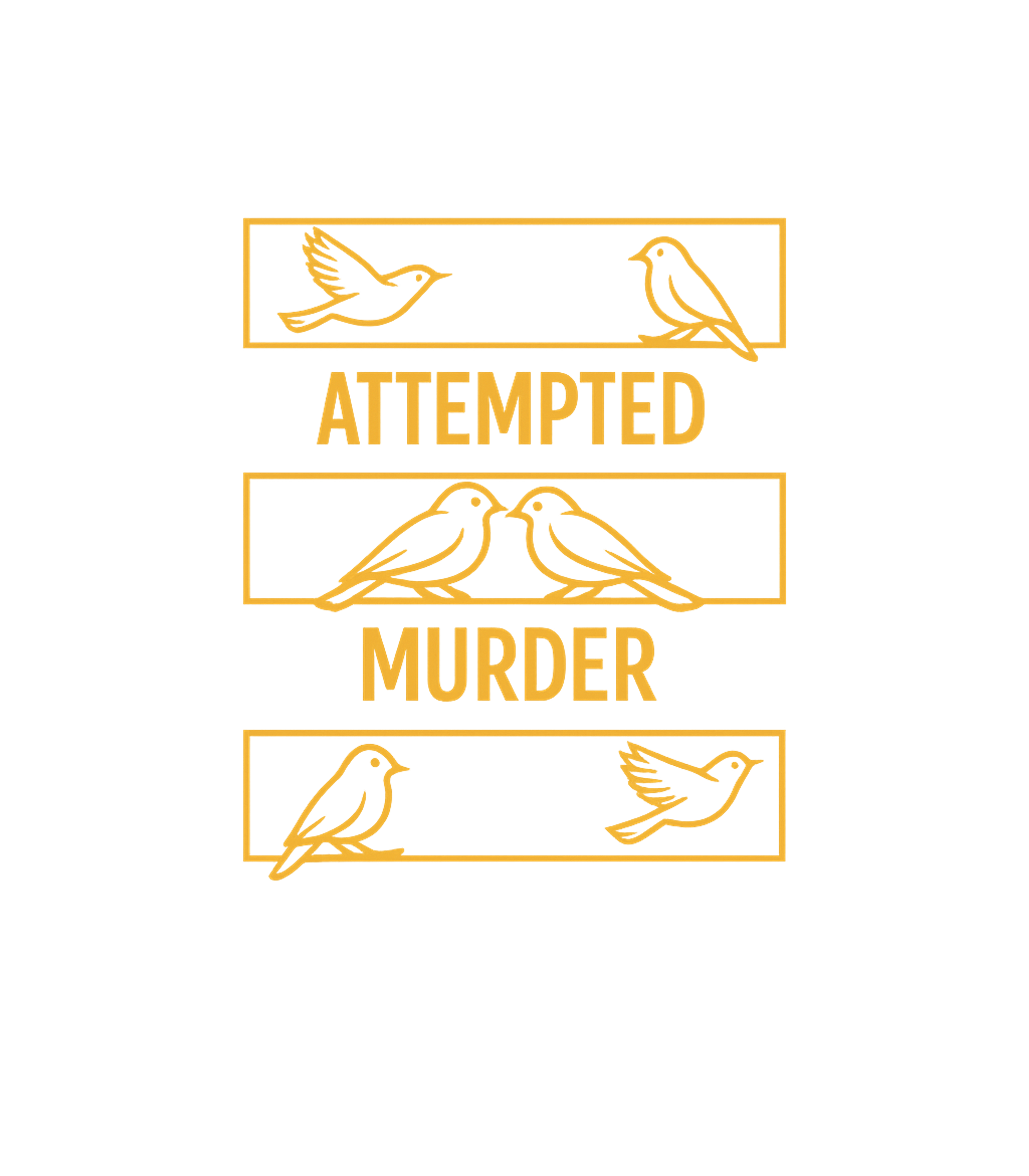 Attempted Murder Birds Dad Jokes Crewneck Sweatshirt featuring Embrace a witty twist on bird terminology with this humorous – designed by Geoff Brown @ SunFrog Attempted Murder Birds Dad Jokes Crewneck Sweatshirt featuring Embrace a witty twist on bird terminology with this humorous – designed by Geoff Brown @ SunFrog