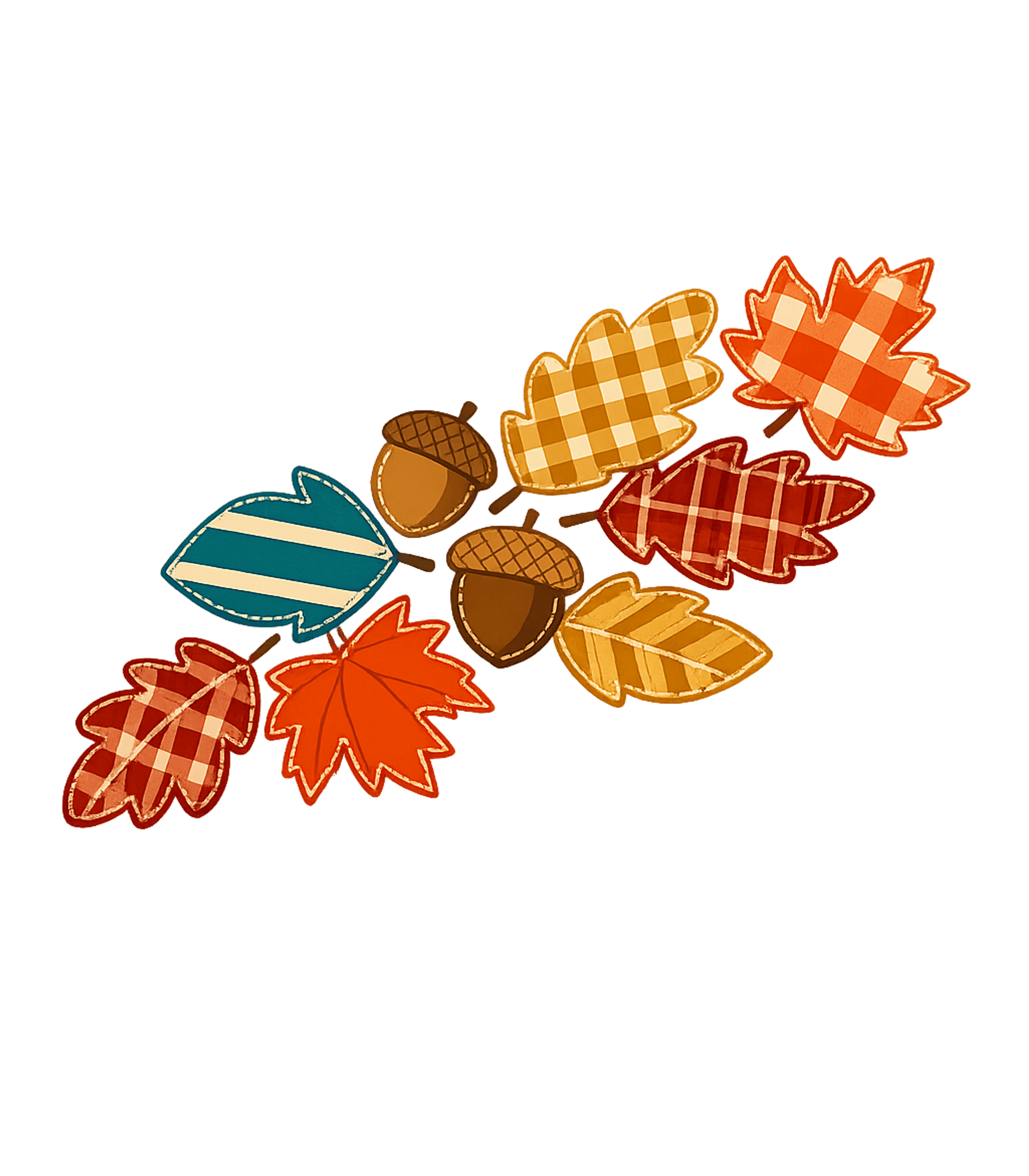 Autumn Patchwork Leaves Acorns halloween Premium T-Shirt featuring Embrace the cozy vibes of autumn with this charming patchwor – designed by Geoff Brown @ SunFrog Autumn Patchwork Leaves Acorns halloween Premium T-Shirt featuring Embrace the cozy vibes of autumn with this charming patchwor – designed by Geoff Brown @ SunFrog