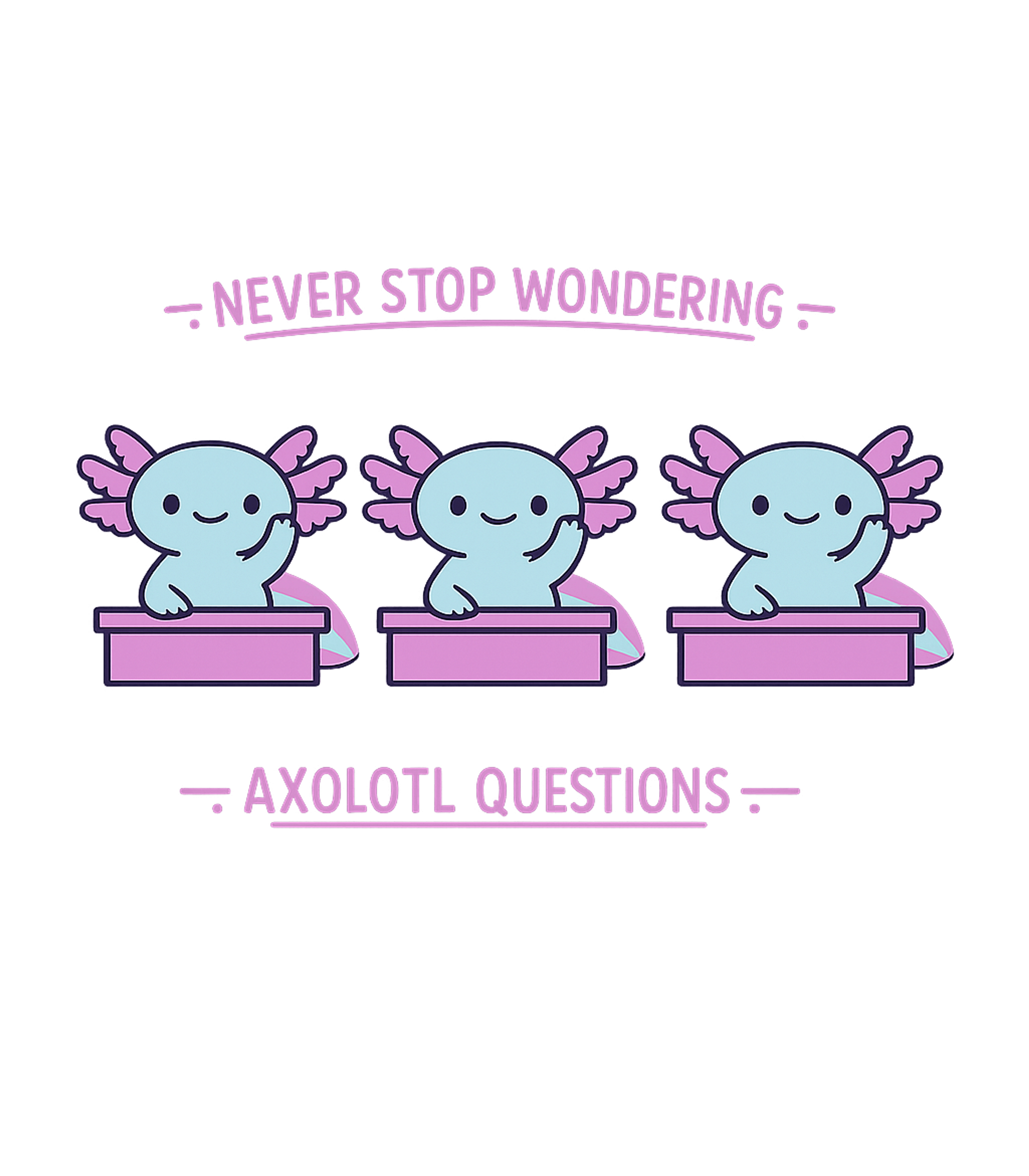 Axolotl Questions Wondering Wildlife Hooded Sweatshirt featuring Embrace your curiosity with this adorable axolotl design, pe – designed by Geoff Brown @ SunFrog Axolotl Questions Wondering Wildlife Hooded Sweatshirt featuring Embrace your curiosity with this adorable axolotl design, pe – designed by Geoff Brown @ SunFrog