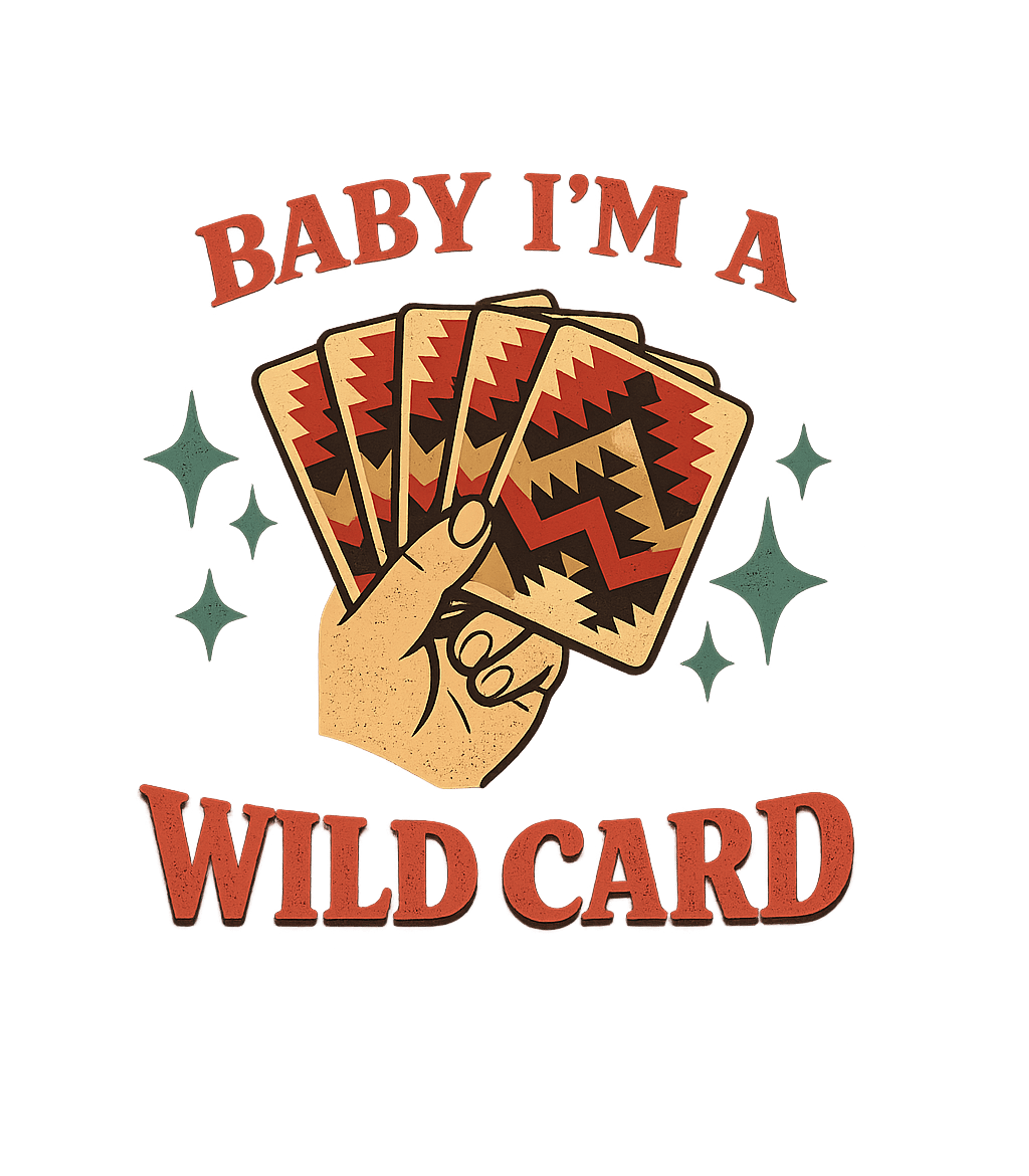 Baby I'm A Wild Card Graphic Tee Graphic Premium T-Shirt featuring Generated via Design Mixer – designed by Geoff Brown @ SunFrog Baby I'm A Wild Card Graphic Tee Graphic Premium T-Shirt featuring Generated via Design Mixer – designed by Geoff Brown @ SunFrog