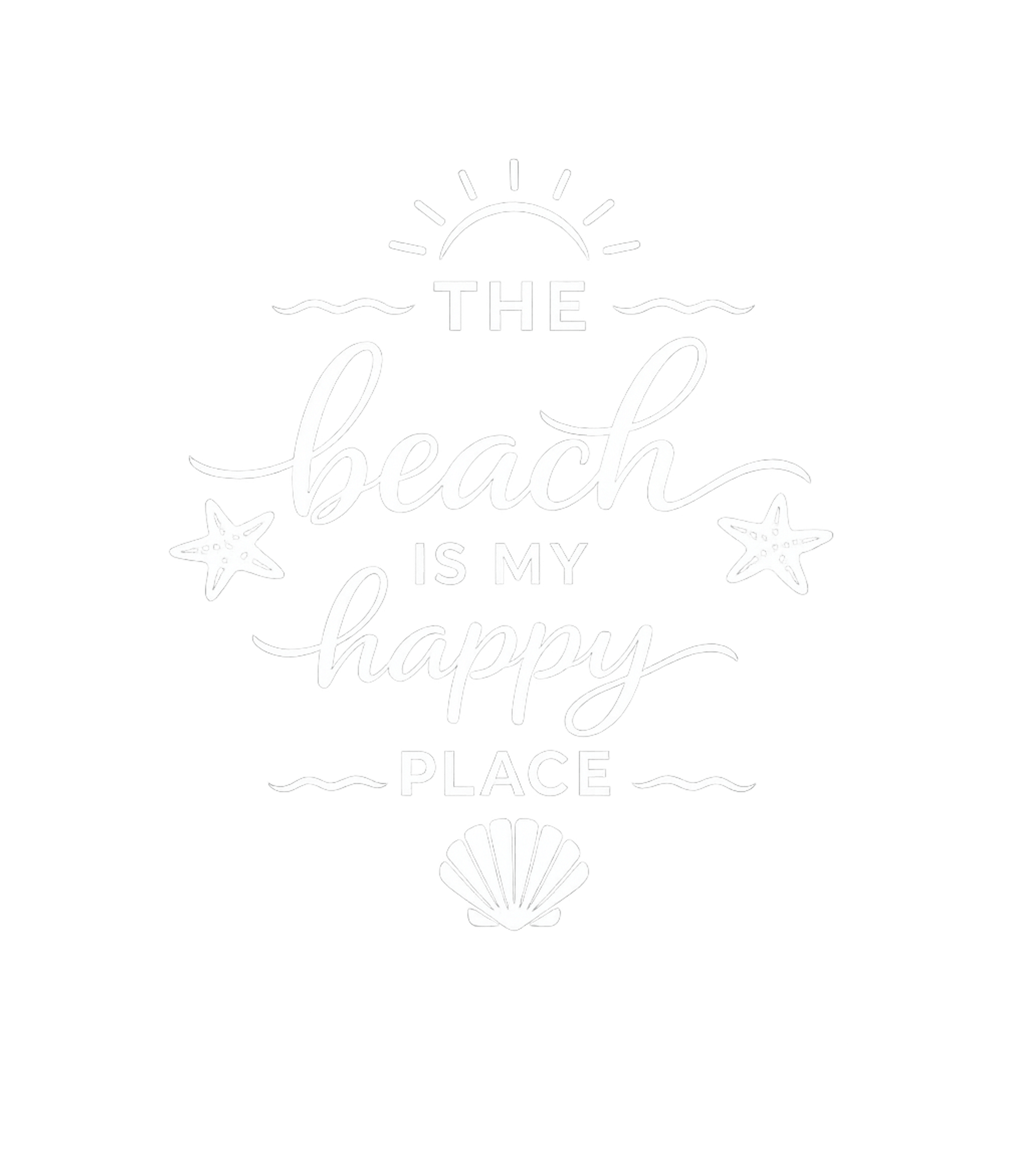 Beach Happy Place Travel Premium T-Shirt featuring Celebrate your love for the ocean with this charming graphic – designed by Geoff Brown @ SunFrog Beach Happy Place Travel Premium T-Shirt featuring Celebrate your love for the ocean with this charming graphic – designed by Geoff Brown @ SunFrog