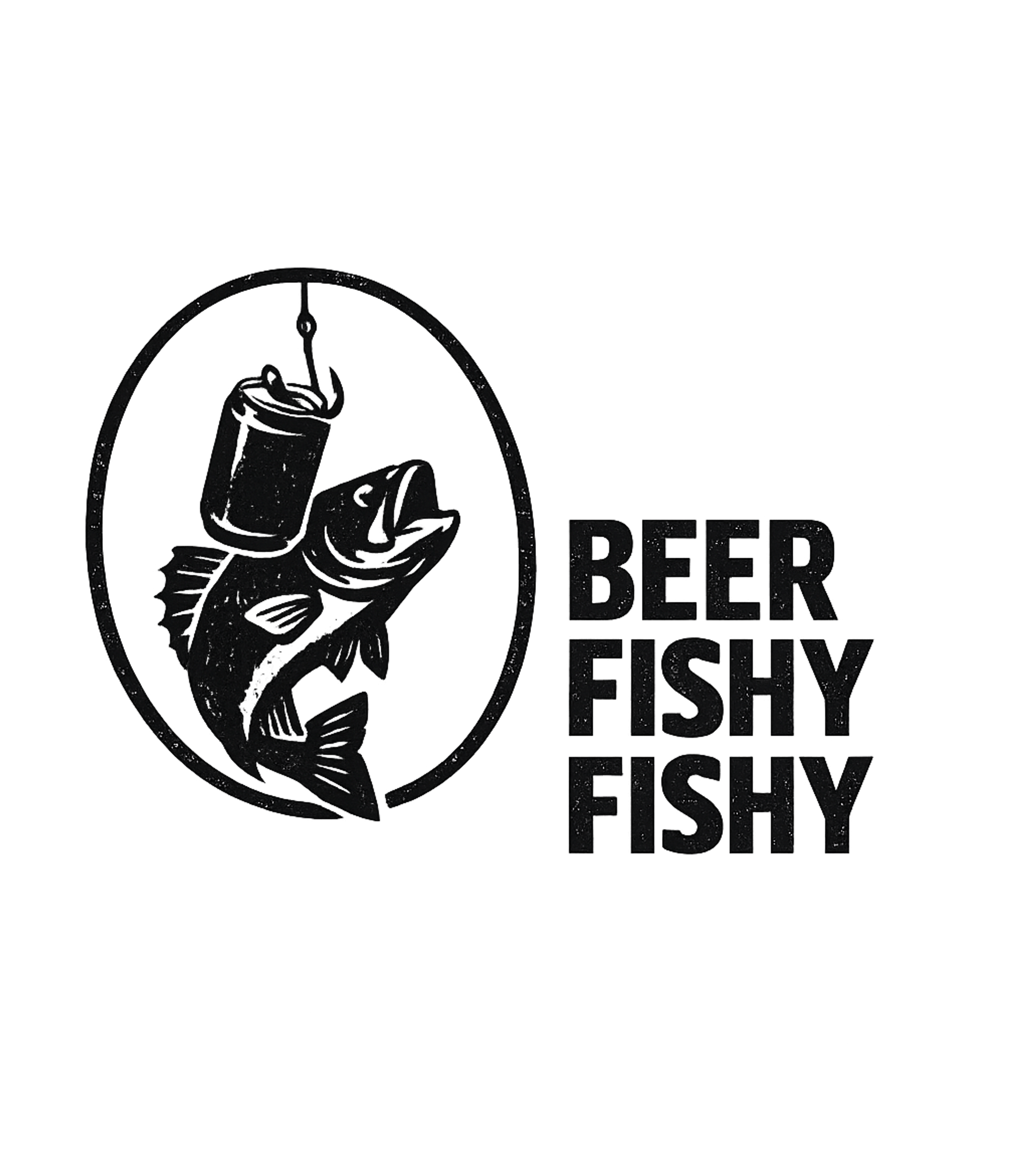 Beer Fishy Fishy Fishing Premium T-Shirt featuring This distressed graphic tee features a playful design of a f – designed by Geoff Brown @ SunFrog Beer Fishy Fishy Fishing Premium T-Shirt featuring This distressed graphic tee features a playful design of a f – designed by Geoff Brown @ SunFrog