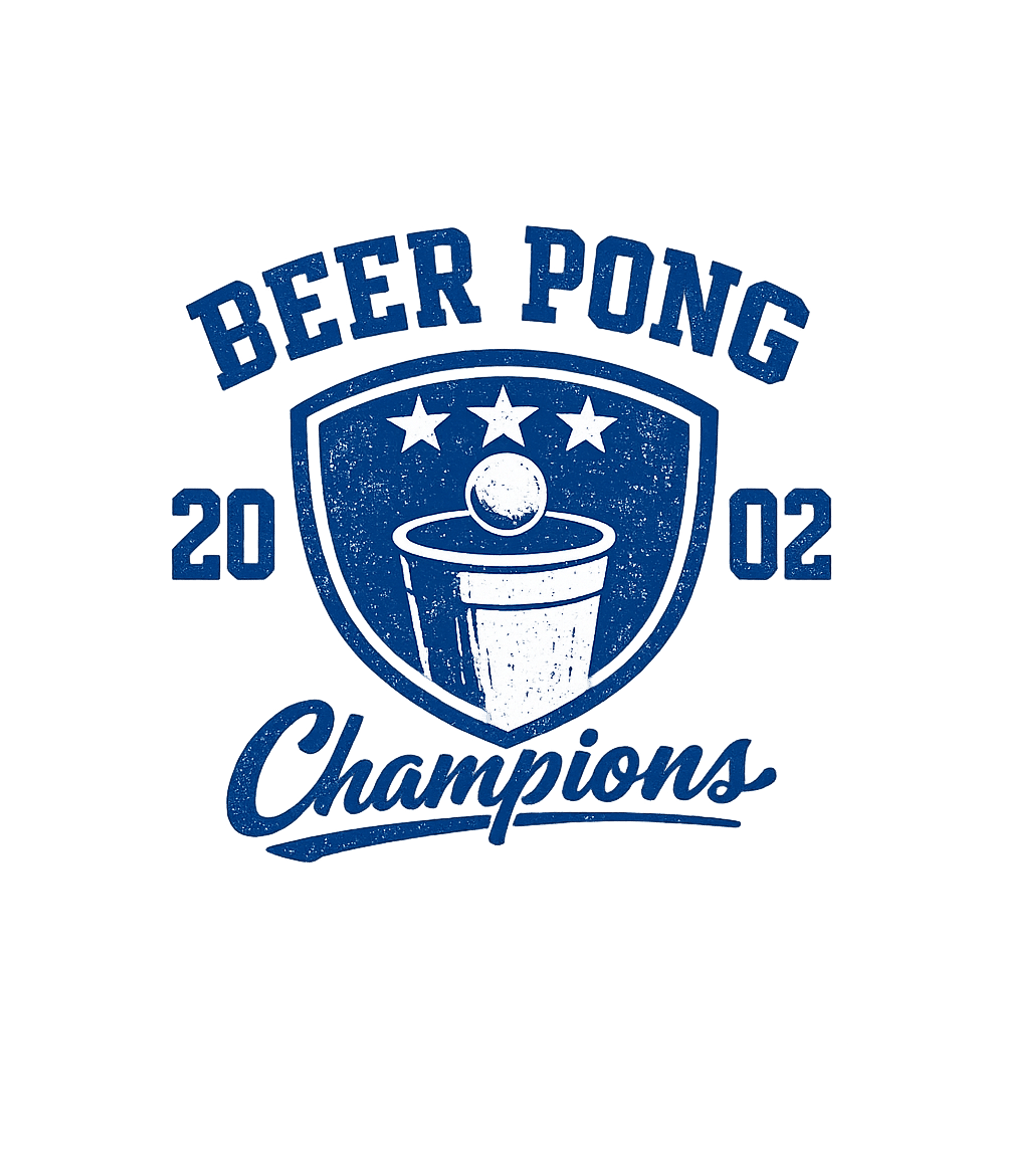 Beer Pong Champions 2002 Gaming Sticker featuring Celebrate your legendary victory with this distressed 'Beer – designed by Geoff Brown @ SunFrog Beer Pong Champions 2002 Gaming Sticker featuring Celebrate your legendary victory with this distressed 'Beer – designed by Geoff Brown @ SunFrog