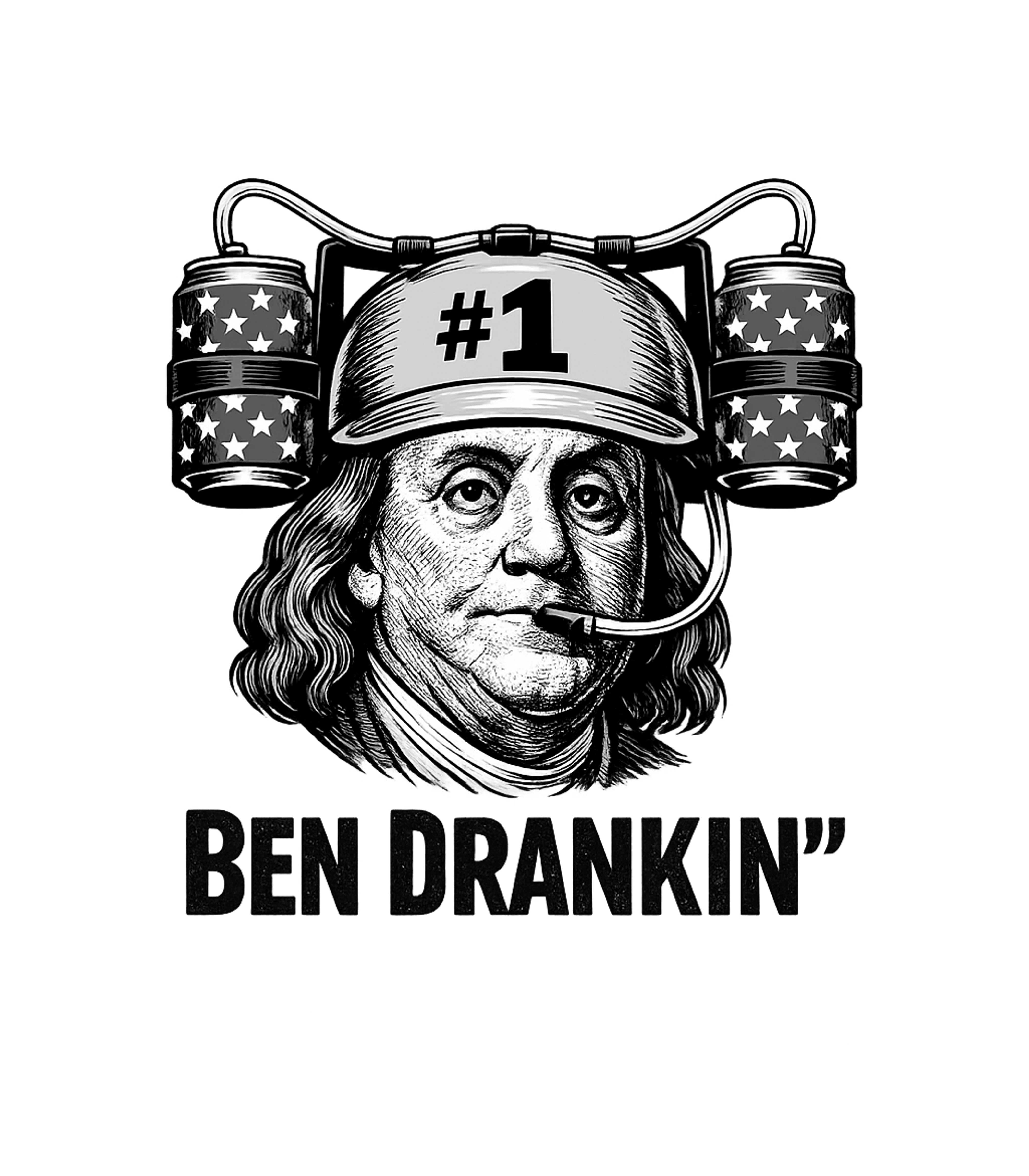 Ben Drankin' Humor Dad Jokes Premium T-Shirt featuring This humorous graphic features Benjamin Franklin wearing a b – designed by Geoff Brown @ SunFrog Ben Drankin' Humor Dad Jokes Premium T-Shirt featuring This humorous graphic features Benjamin Franklin wearing a b – designed by Geoff Brown @ SunFrog
