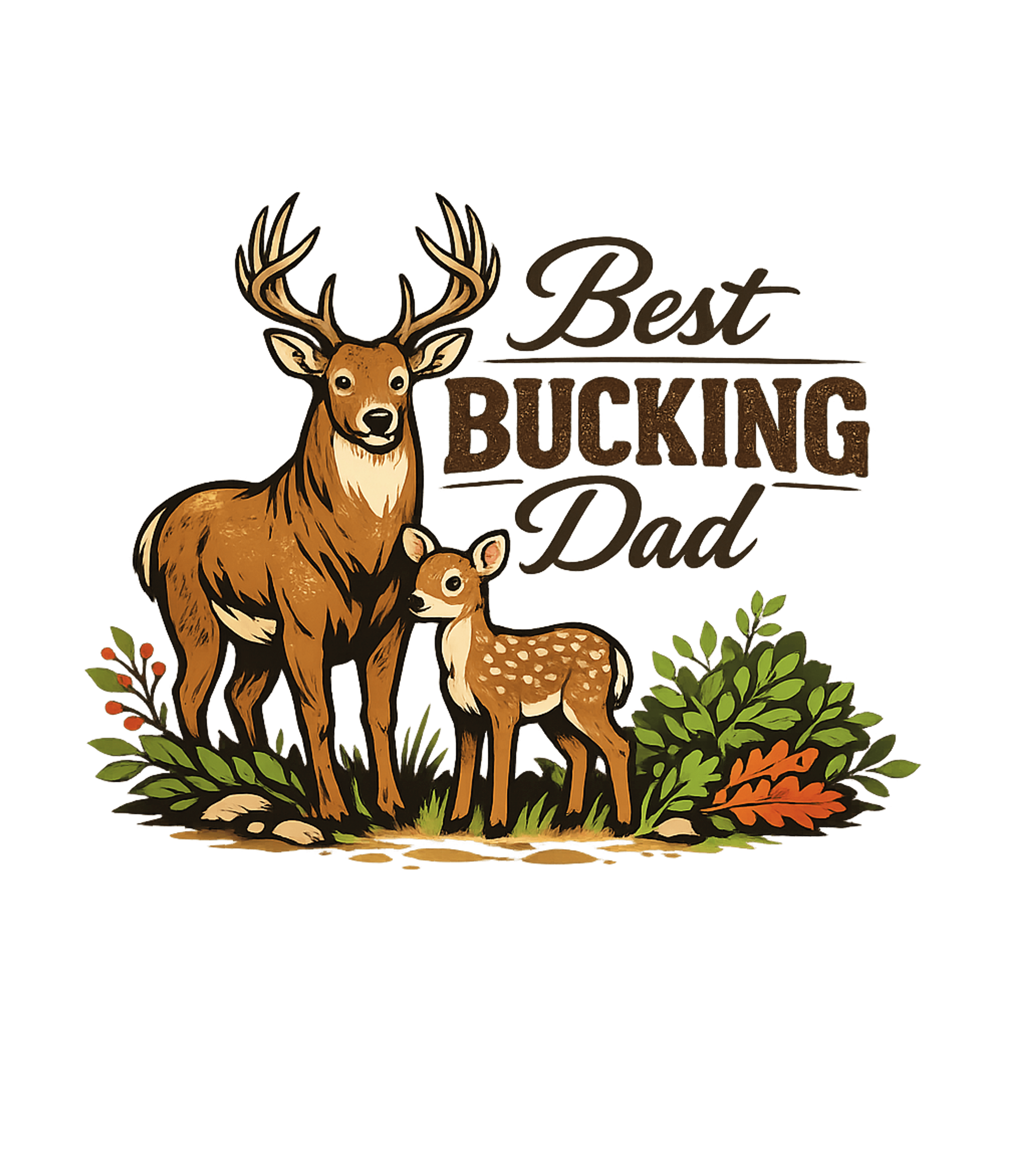 Best Bucking Dad Hunting Crewneck Sweatshirt featuring Celebrate the best dad with this charming t-shirt featuring – designed by Geoff Brown @ SunFrog Best Bucking Dad Hunting Crewneck Sweatshirt featuring Celebrate the best dad with this charming t-shirt featuring – designed by Geoff Brown @ SunFrog