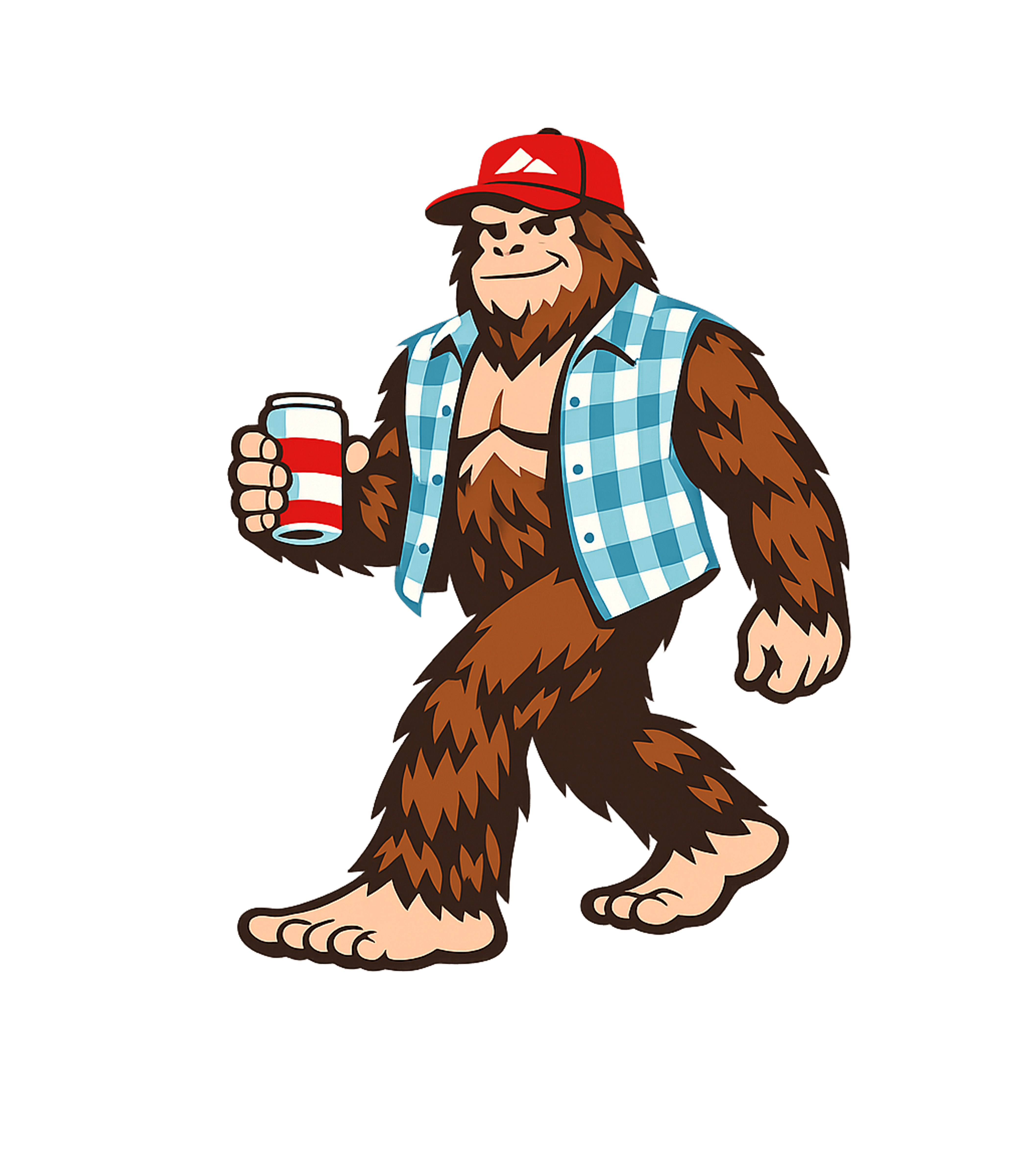 Bigfoot Plaid Walker Hiking Premium T-Shirt featuring This whimsical graphic features a friendly Bigfoot, sporting – designed by Geoff Brown @ SunFrog Bigfoot Plaid Walker Hiking Premium T-Shirt featuring This whimsical graphic features a friendly Bigfoot, sporting – designed by Geoff Brown @ SunFrog