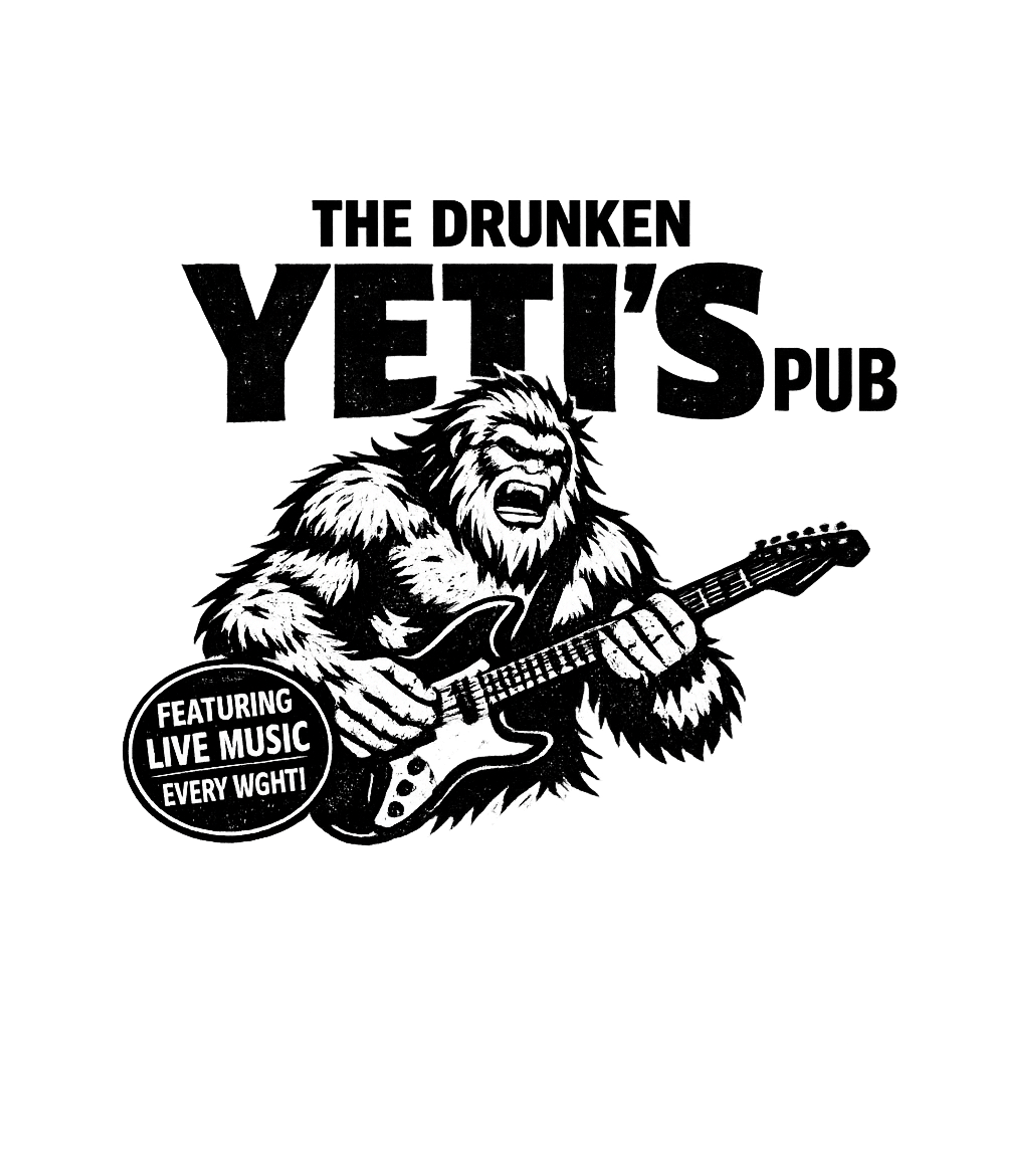 Bigfoot Rocker Live Music Premium T-Shirt featuring Unleash your wild side with this unique t-shirt featuring a – designed by Geoff Brown @ SunFrog Bigfoot Rocker Live Music Premium T-Shirt featuring Unleash your wild side with this unique t-shirt featuring a – designed by Geoff Brown @ SunFrog