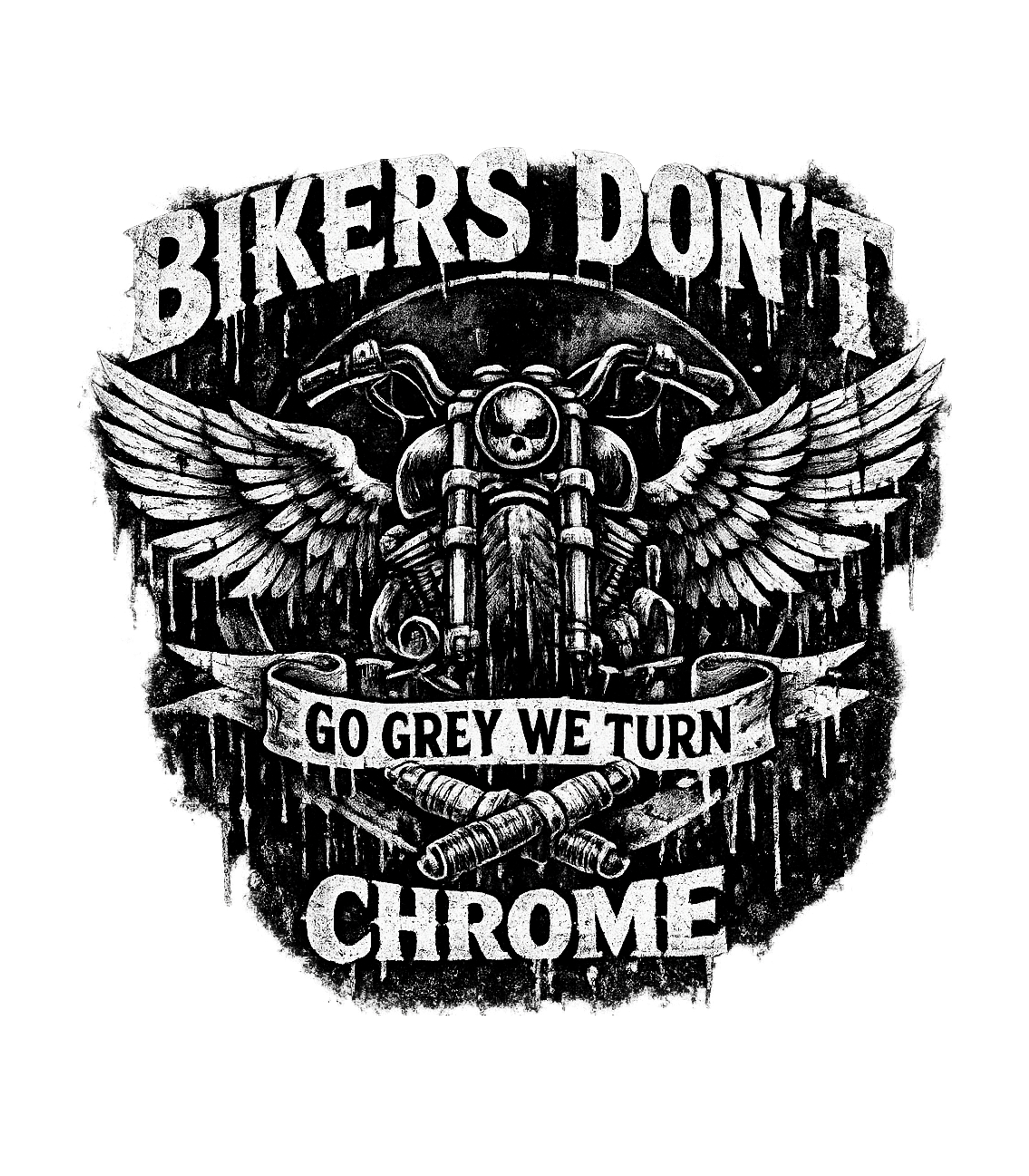 Bikers Turn Chrome Cars Sticker featuring Embrace the spirit of the open road with this bold, distress – designed by Ethan Cross @ SunFrog Bikers Turn Chrome Cars Sticker featuring Embrace the spirit of the open road with this bold, distress – designed by Ethan Cross @ SunFrog