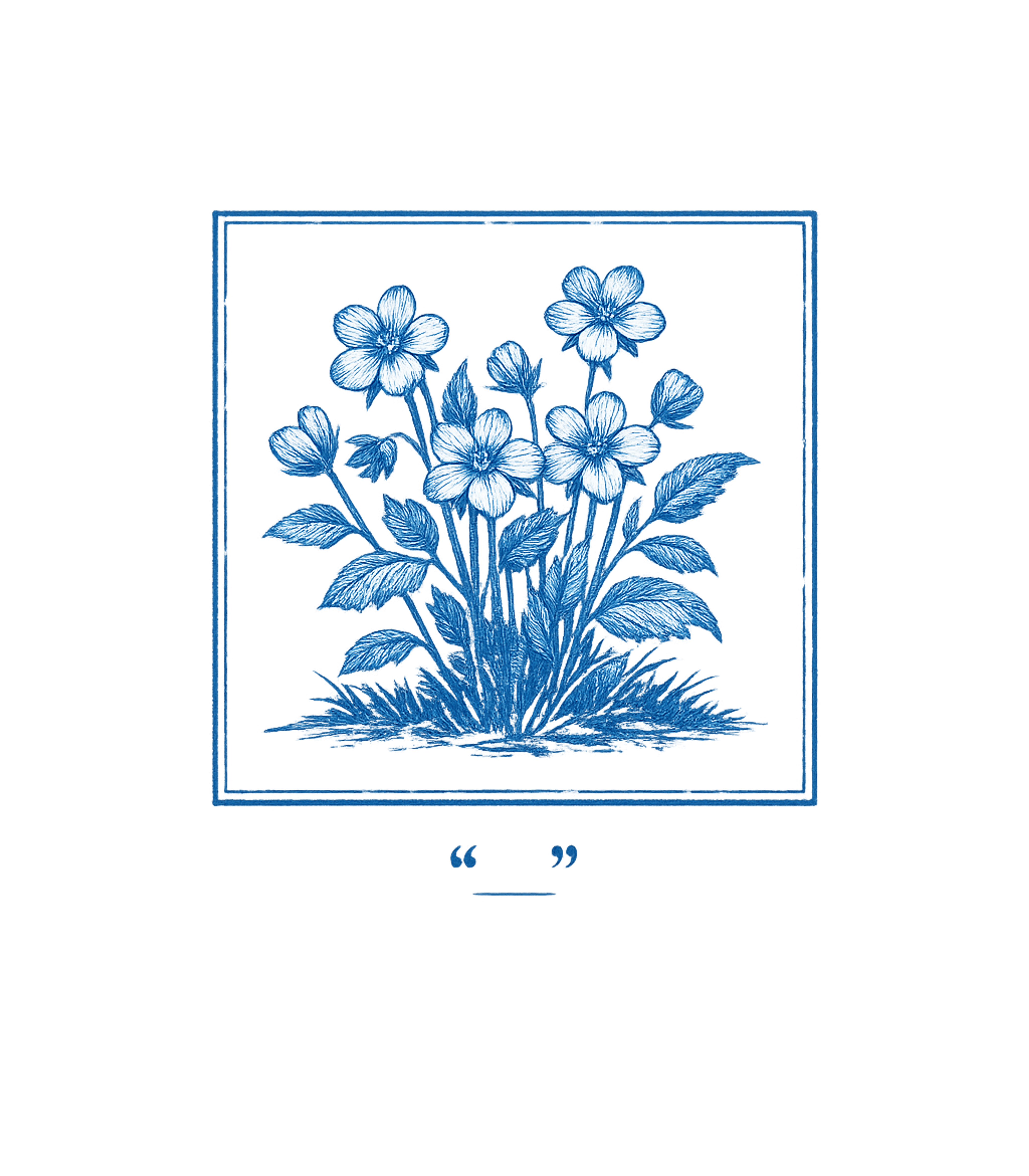 Blue Botanical Quote Inspirational Messages Premium T-Shirt featuring Showcasing a beautiful blue floral graphic framed with a dec – designed by Geoff Brown @ SunFrog Blue Botanical Quote Inspirational Messages Premium T-Shirt featuring Showcasing a beautiful blue floral graphic framed with a dec – designed by Geoff Brown @ SunFrog