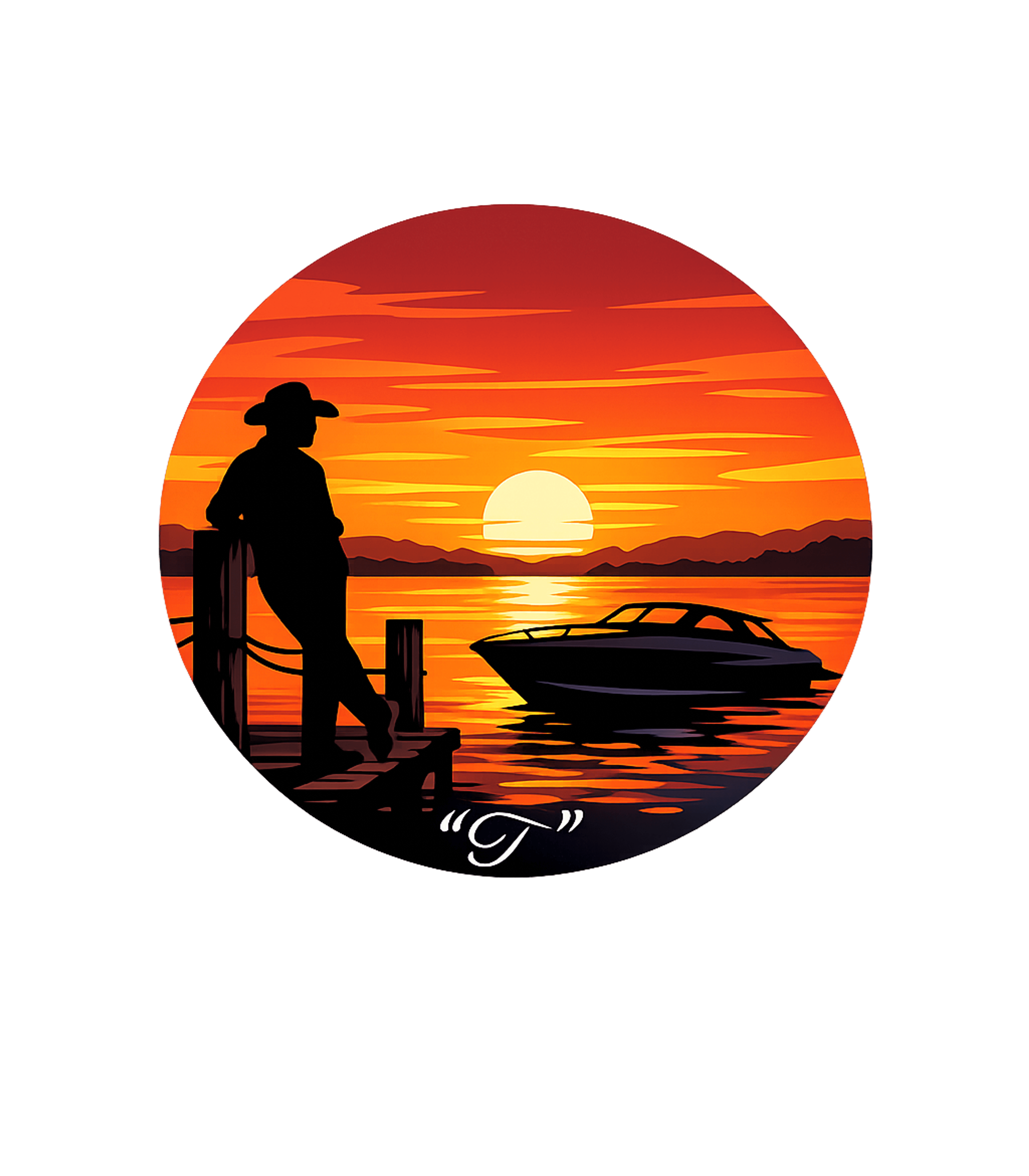 Boating Sunset Vibes Boating Premium T-Shirt featuring Enjoy the tranquil beauty of a sunset over the water with th – designed by Geoff Brown @ SunFrog Boating Sunset Vibes Boating Premium T-Shirt featuring Enjoy the tranquil beauty of a sunset over the water with th – designed by Geoff Brown @ SunFrog