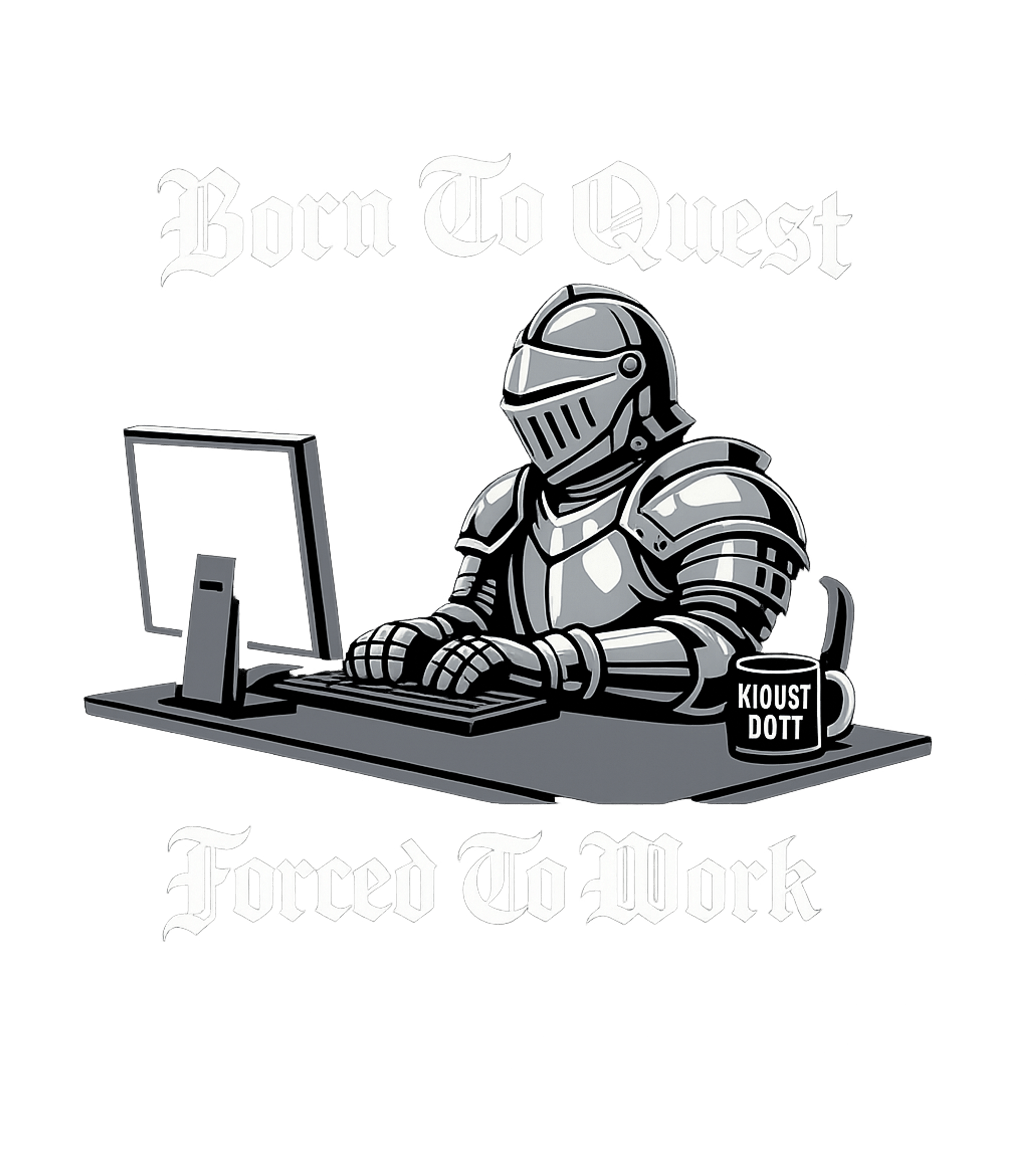 Born To Quest Work Gaming Crewneck Sweatshirt featuring Embrace your inner adventurer with this humorous t-shirt fea – designed by Geoff Brown @ SunFrog Born To Quest Work Gaming Crewneck Sweatshirt featuring Embrace your inner adventurer with this humorous t-shirt fea – designed by Geoff Brown @ SunFrog