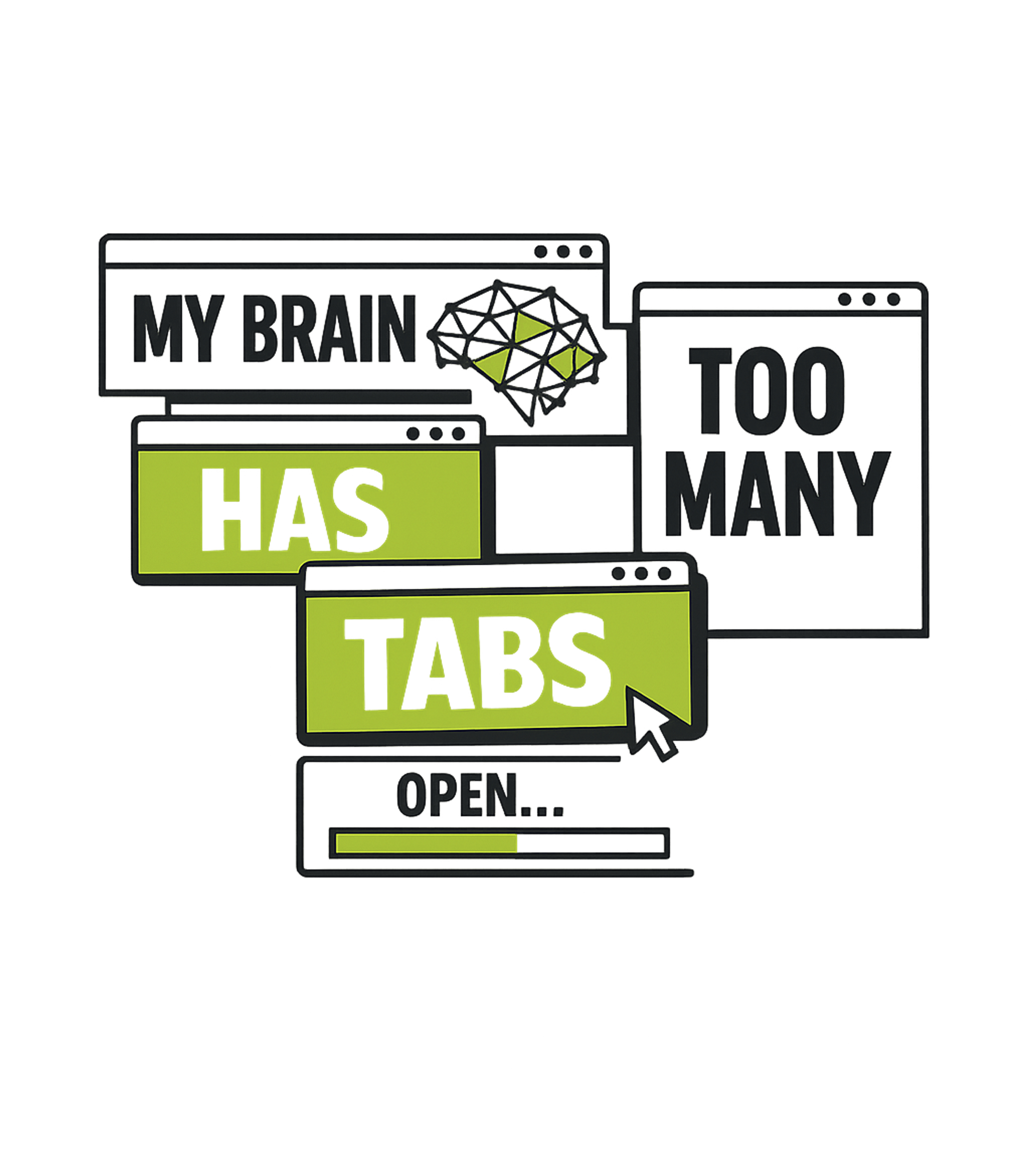 Brain Too Many Tabs Meme Humor Tank Top featuring Embrace the relatable chaos of modern life with this witty g – designed by Geoff Brown @ SunFrog Brain Too Many Tabs Meme Humor Tank Top featuring Embrace the relatable chaos of modern life with this witty g – designed by Geoff Brown @ SunFrog