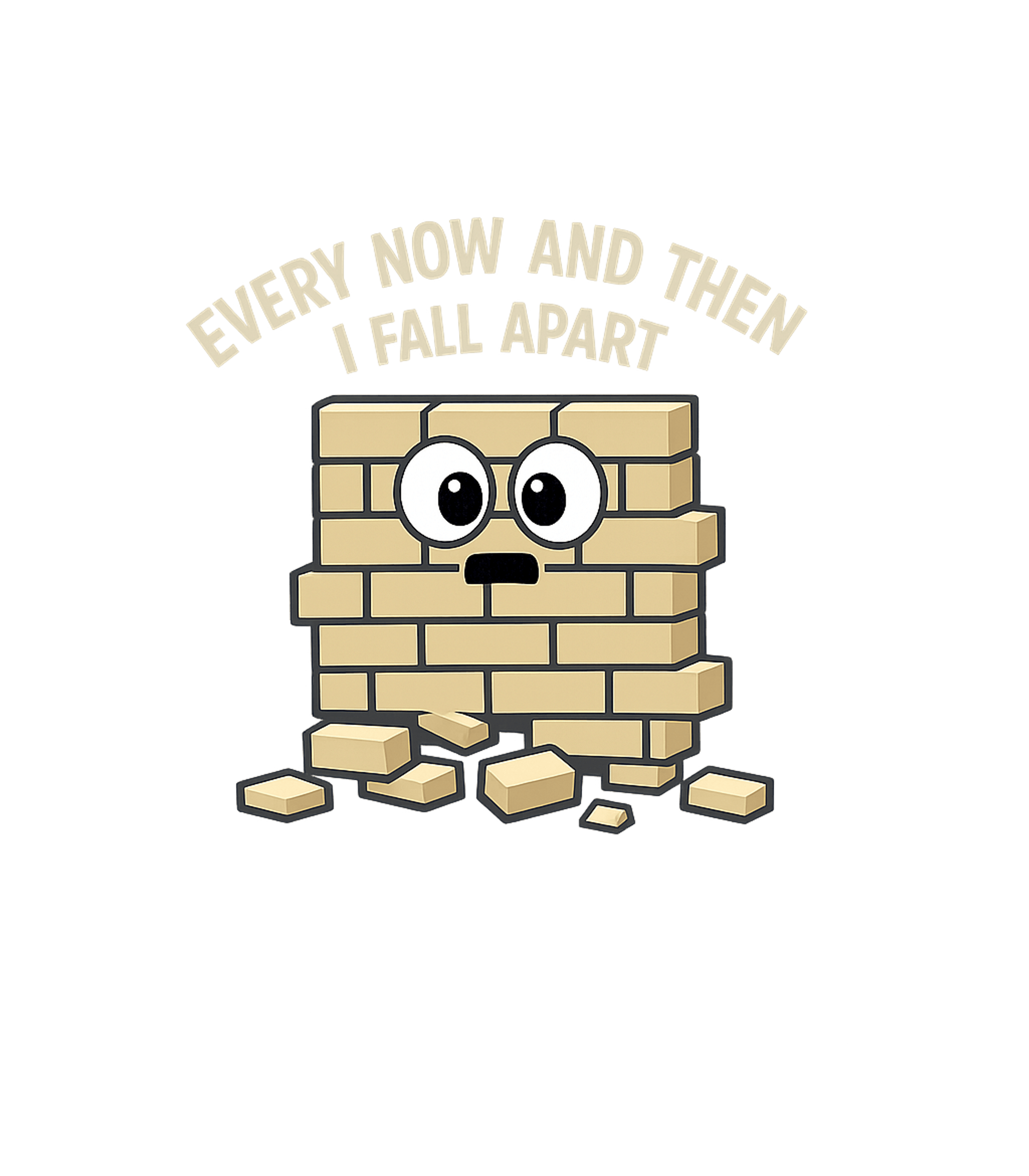 Brick Falling Apart Sarcasm Tank Top featuring This whimsical design features a sad brick wall literally fa – designed by Geoff Brown @ SunFrog Brick Falling Apart Sarcasm Tank Top featuring This whimsical design features a sad brick wall literally fa – designed by Geoff Brown @ SunFrog