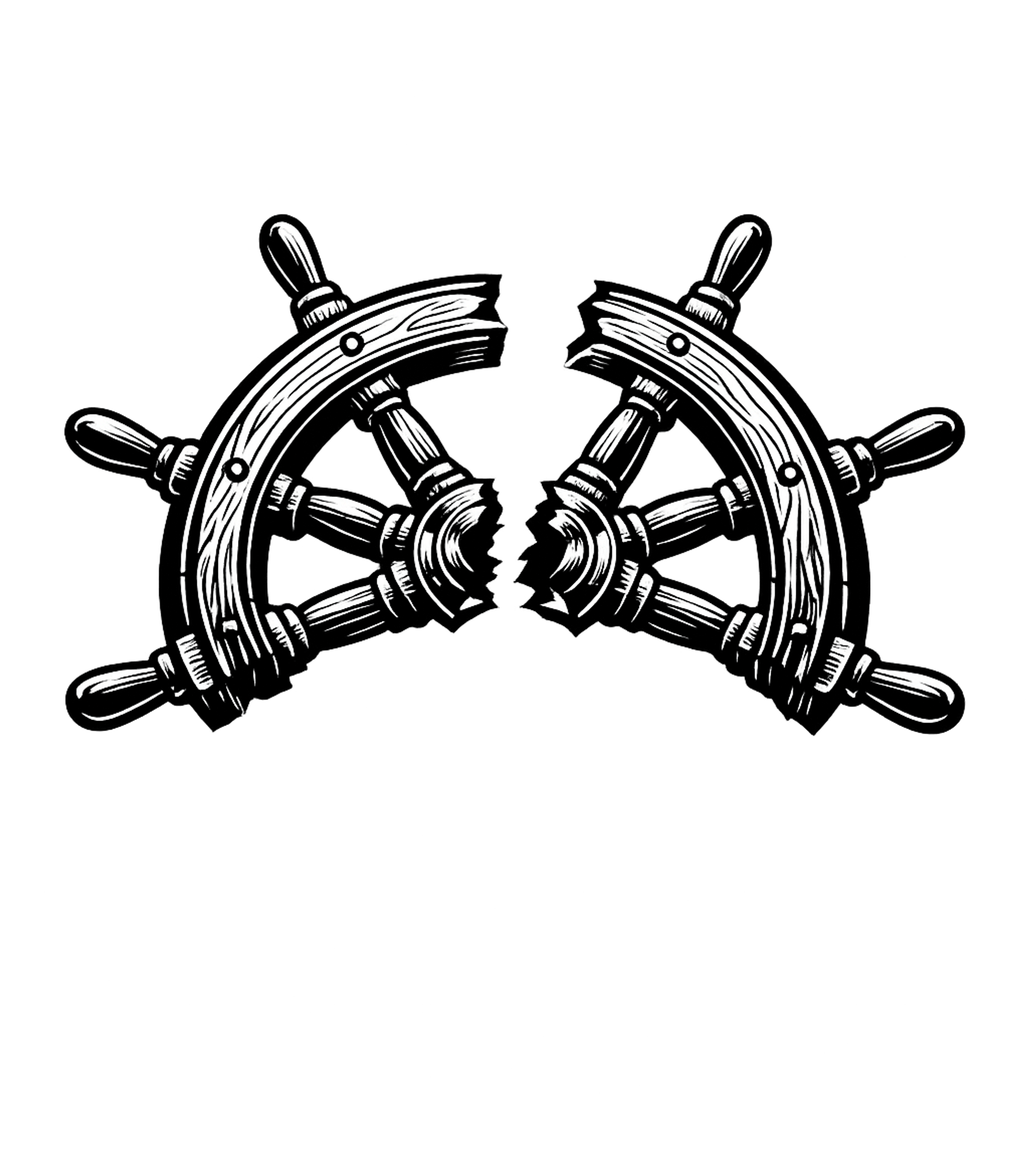 Broken Ship Wheel Boating Premium T-Shirt featuring This striking graphic features a broken ship's wheel, symbol – designed by Geoff Brown @ SunFrog Broken Ship Wheel Boating Premium T-Shirt featuring This striking graphic features a broken ship's wheel, symbol – designed by Geoff Brown @ SunFrog