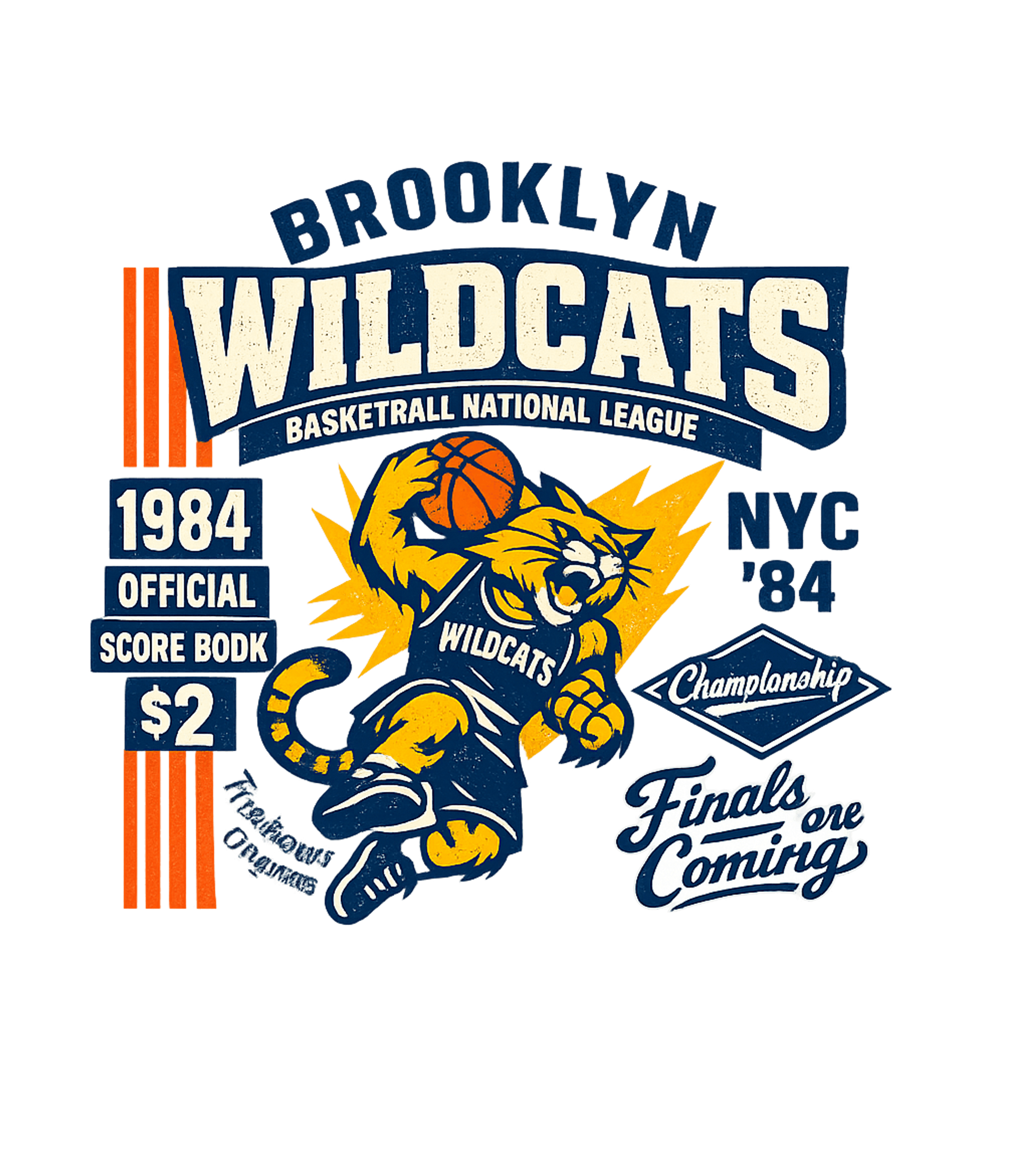 Brooklyn Wildcats '84 Basketball Premium T-Shirt featuring Show your Brooklyn Wildcats pride with this vintage 1984 bas – designed by Geoff Brown @ SunFrog Brooklyn Wildcats '84 Basketball Premium T-Shirt featuring Show your Brooklyn Wildcats pride with this vintage 1984 bas – designed by Geoff Brown @ SunFrog