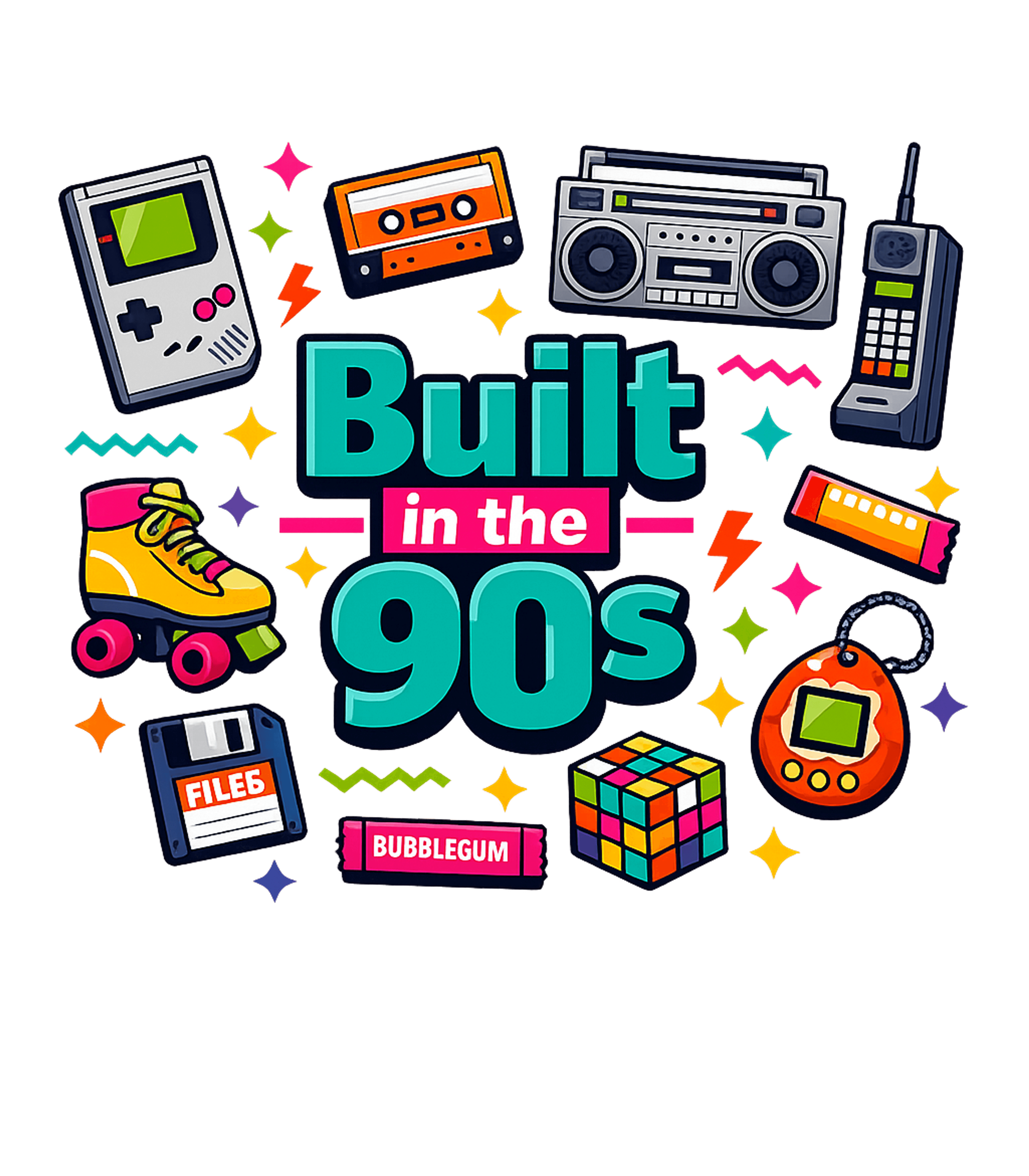 Built In The 90s Gaming Crewneck Sweatshirt featuring This vibrant graphic celebrates 90s nostalgia with iconic ga – designed by Geoff Brown @ SunFrog Built In The 90s Gaming Crewneck Sweatshirt featuring This vibrant graphic celebrates 90s nostalgia with iconic ga – designed by Geoff Brown @ SunFrog