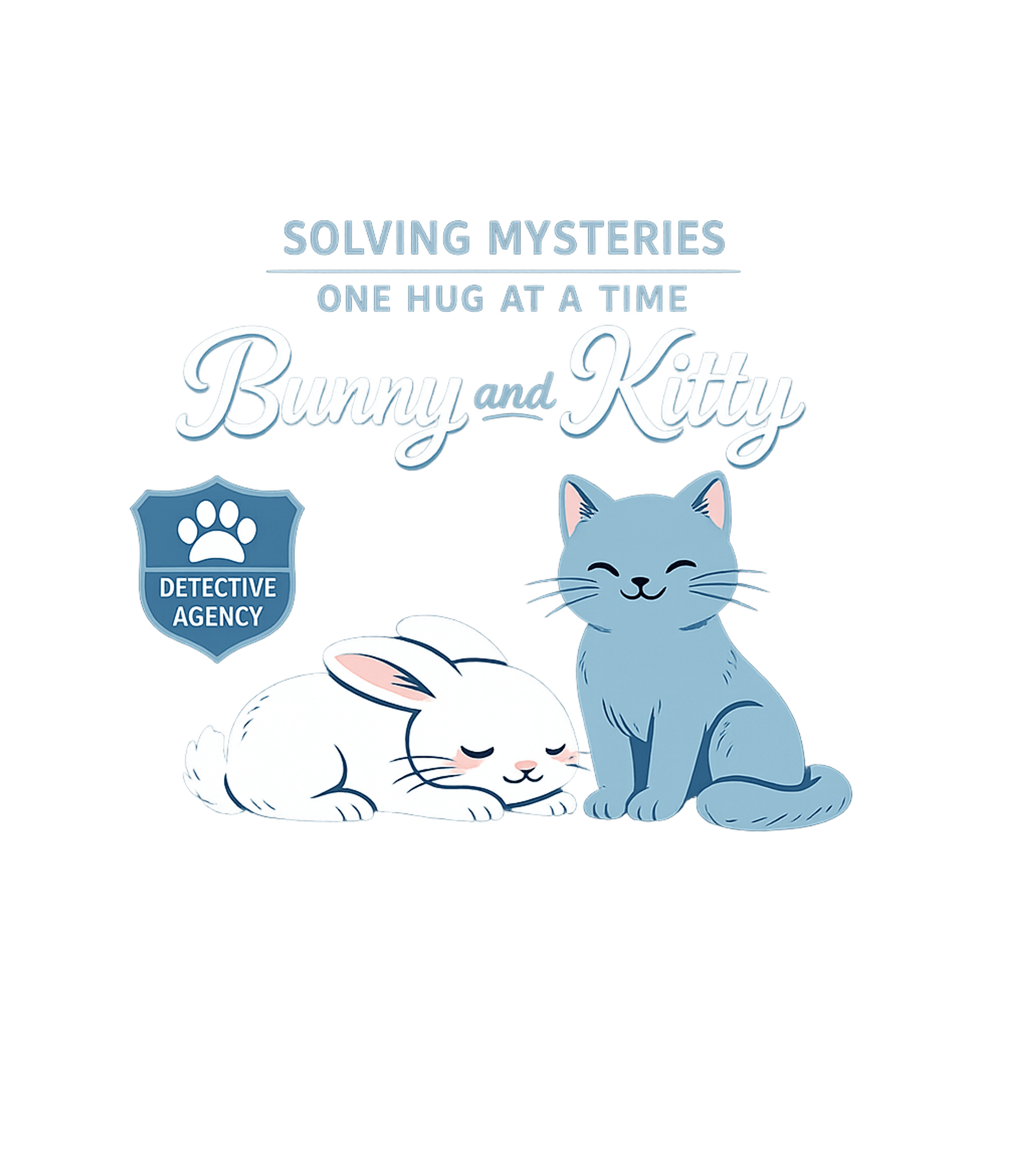 Bunny Kitty Detective Agency Cats Premium T-Shirt featuring Join the adorable Bunny and Kitty Detective Agency as they s – designed by Geoff Brown @ SunFrog Bunny Kitty Detective Agency Cats Premium T-Shirt featuring Join the adorable Bunny and Kitty Detective Agency as they s – designed by Geoff Brown @ SunFrog