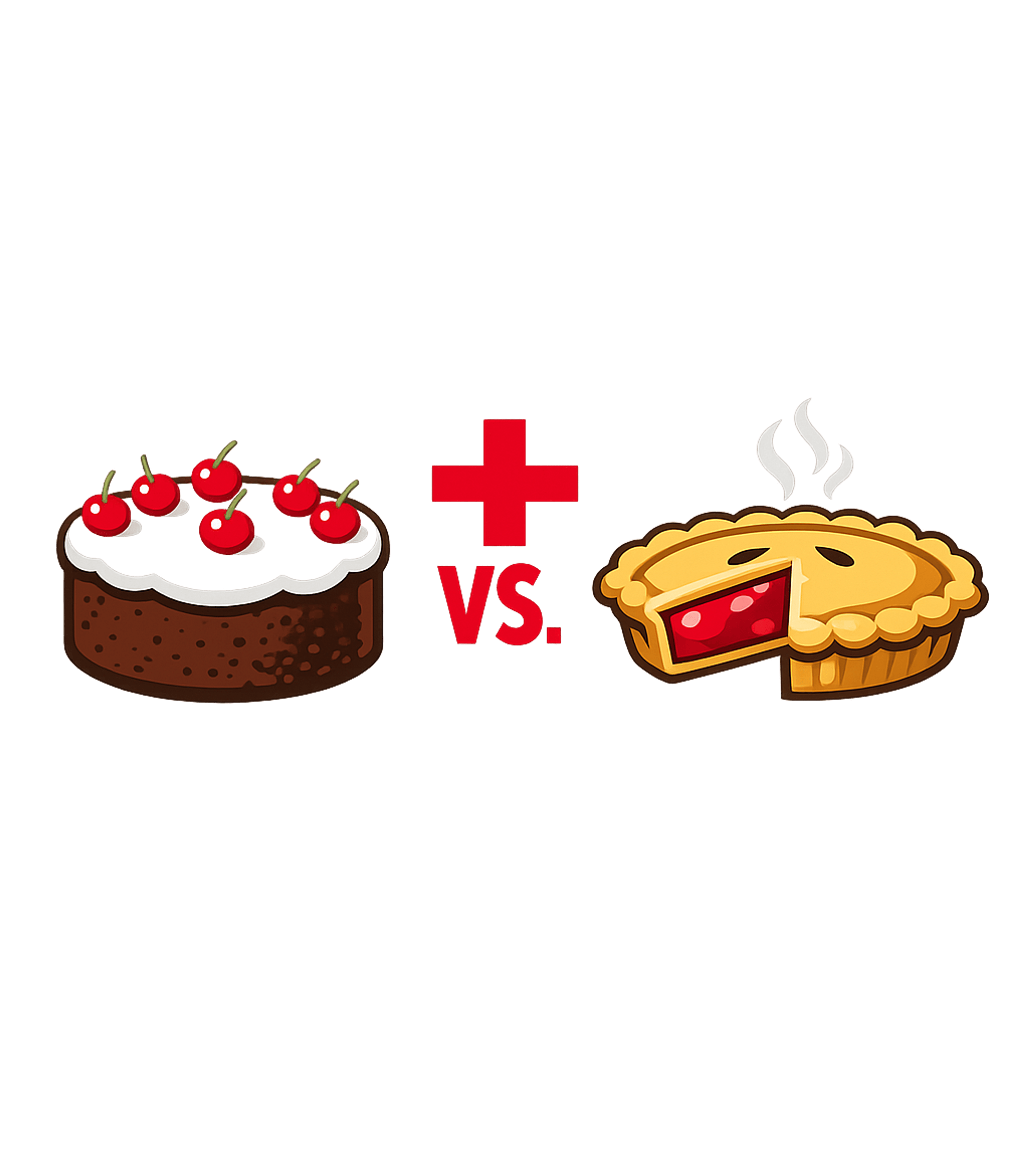 Cake vs Pie Debate Cooking / BBQ Hooded Sweatshirt featuring Show your sweet tooth allegiance with this fun graphic tee, – designed by Geoff Brown @ SunFrog Cake vs Pie Debate Cooking / BBQ Hooded Sweatshirt featuring Show your sweet tooth allegiance with this fun graphic tee, – designed by Geoff Brown @ SunFrog