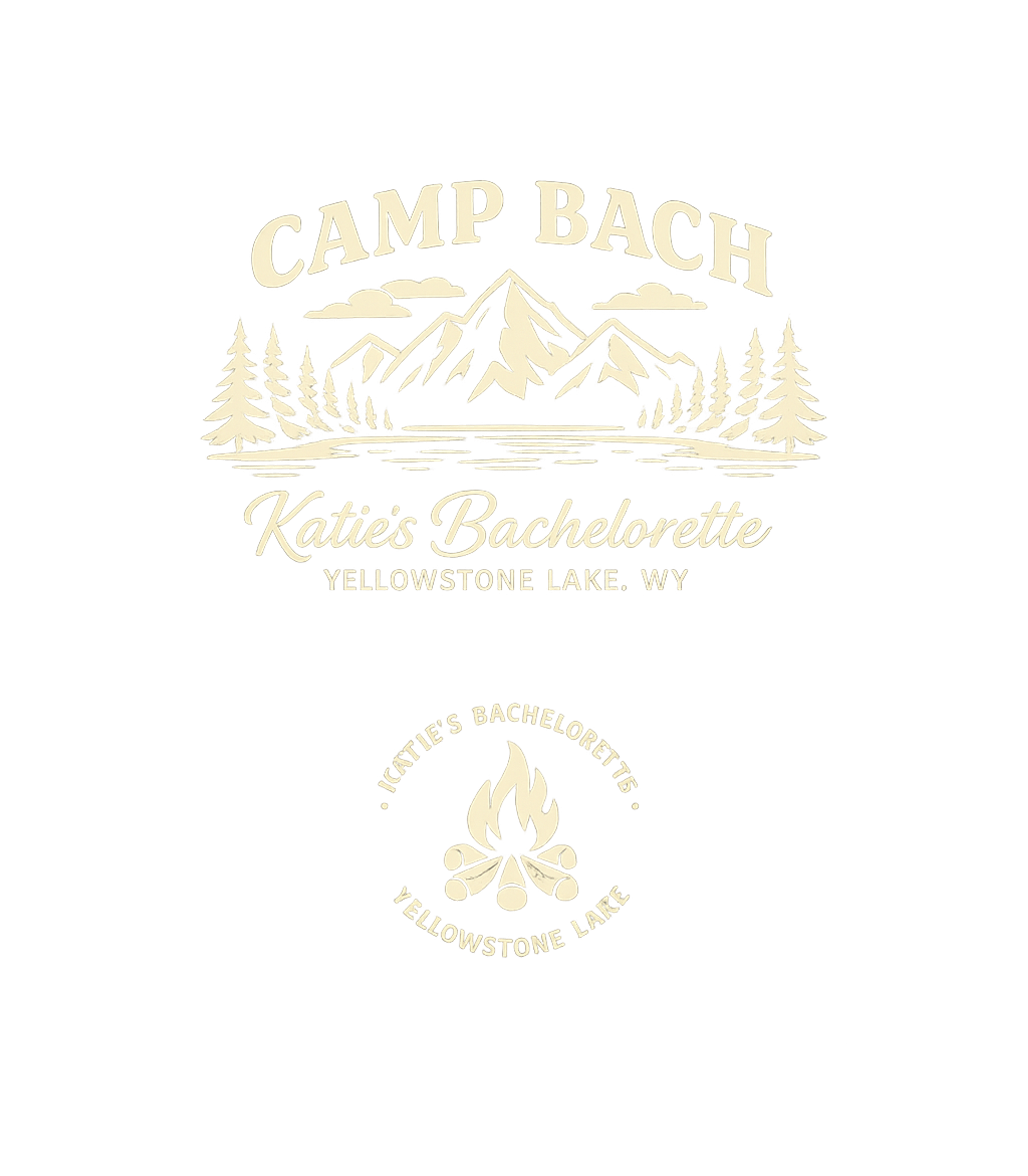 Camp Bach Bachelorette Party Camping Premium T-Shirt featuring This rustic graphic celebrates a bachelorette party with a s – designed by Geoff Brown @ SunFrog Camp Bach Bachelorette Party Camping Premium T-Shirt featuring This rustic graphic celebrates a bachelorette party with a s – designed by Geoff Brown @ SunFrog