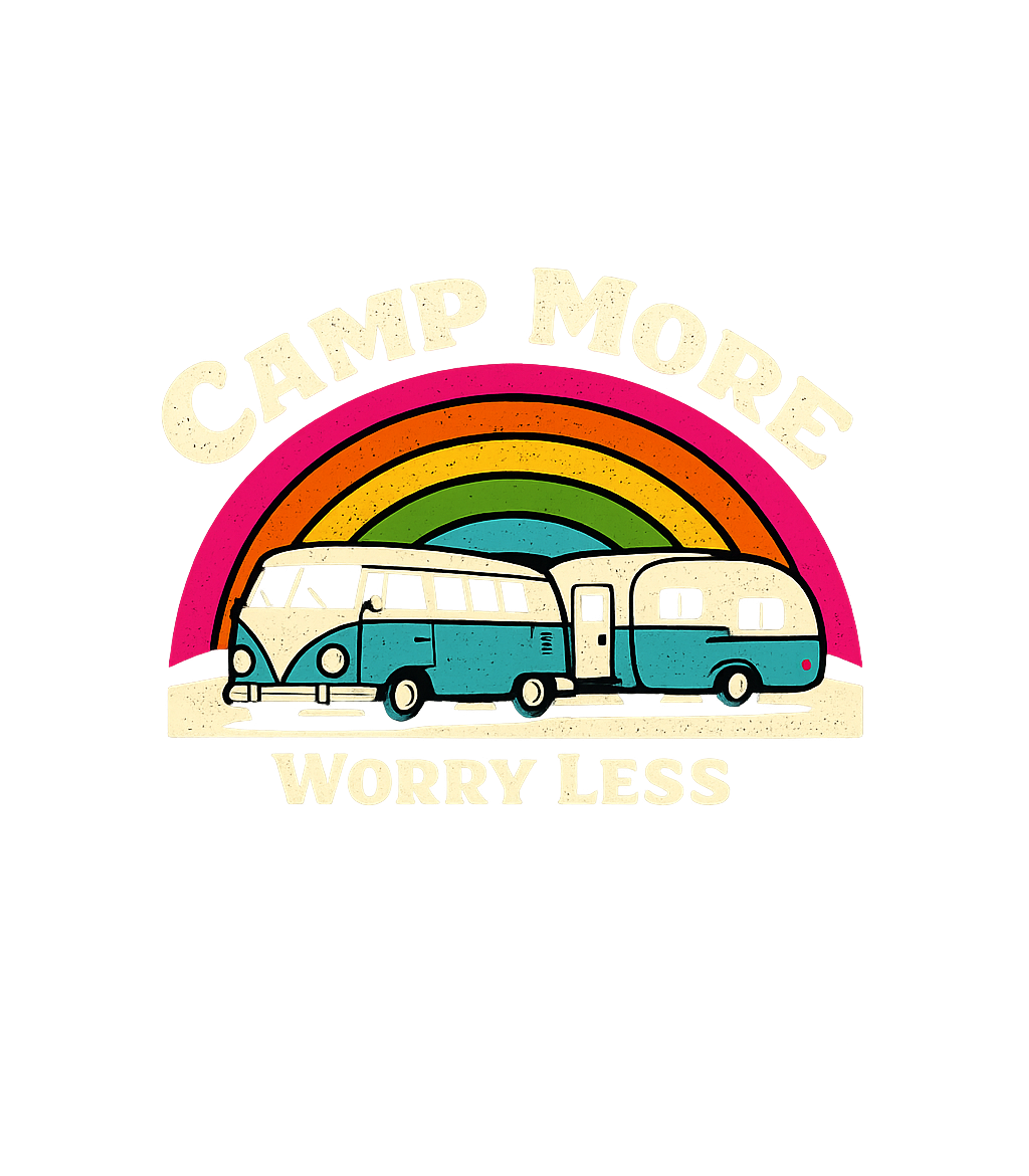 Camp More Worry Less Camping Crewneck Sweatshirt featuring Embrace the open road with this retro design featuring a cla – designed by Geoff Brown @ SunFrog Camp More Worry Less Camping Crewneck Sweatshirt featuring Embrace the open road with this retro design featuring a cla – designed by Geoff Brown @ SunFrog