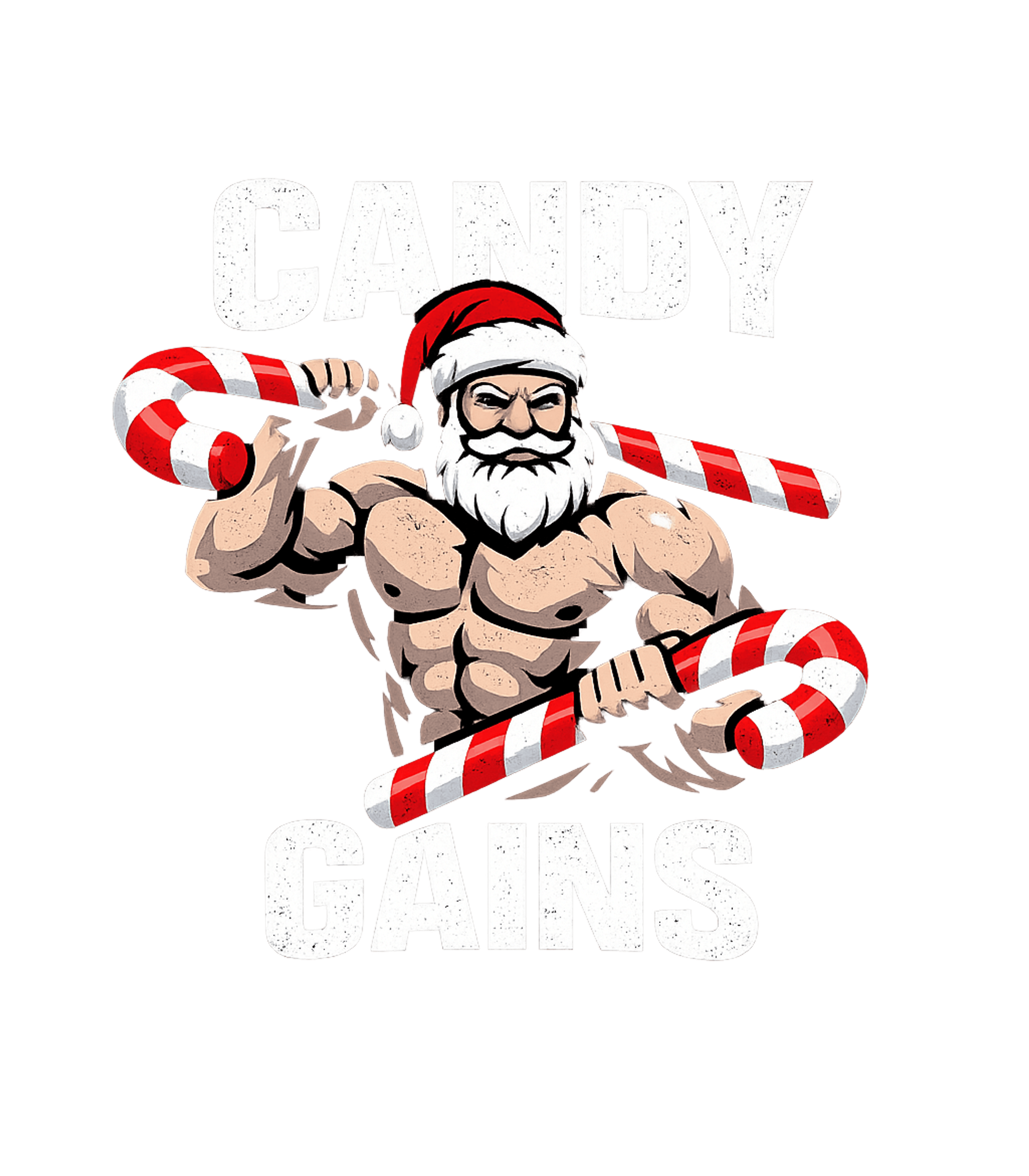 Candy Gains Santa Fitness Premium T-Shirt featuring Celebrate the festive season with a strong twist! This humor – designed by Geoff Brown @ SunFrog Candy Gains Santa Fitness Premium T-Shirt featuring Celebrate the festive season with a strong twist! This humor – designed by Geoff Brown @ SunFrog