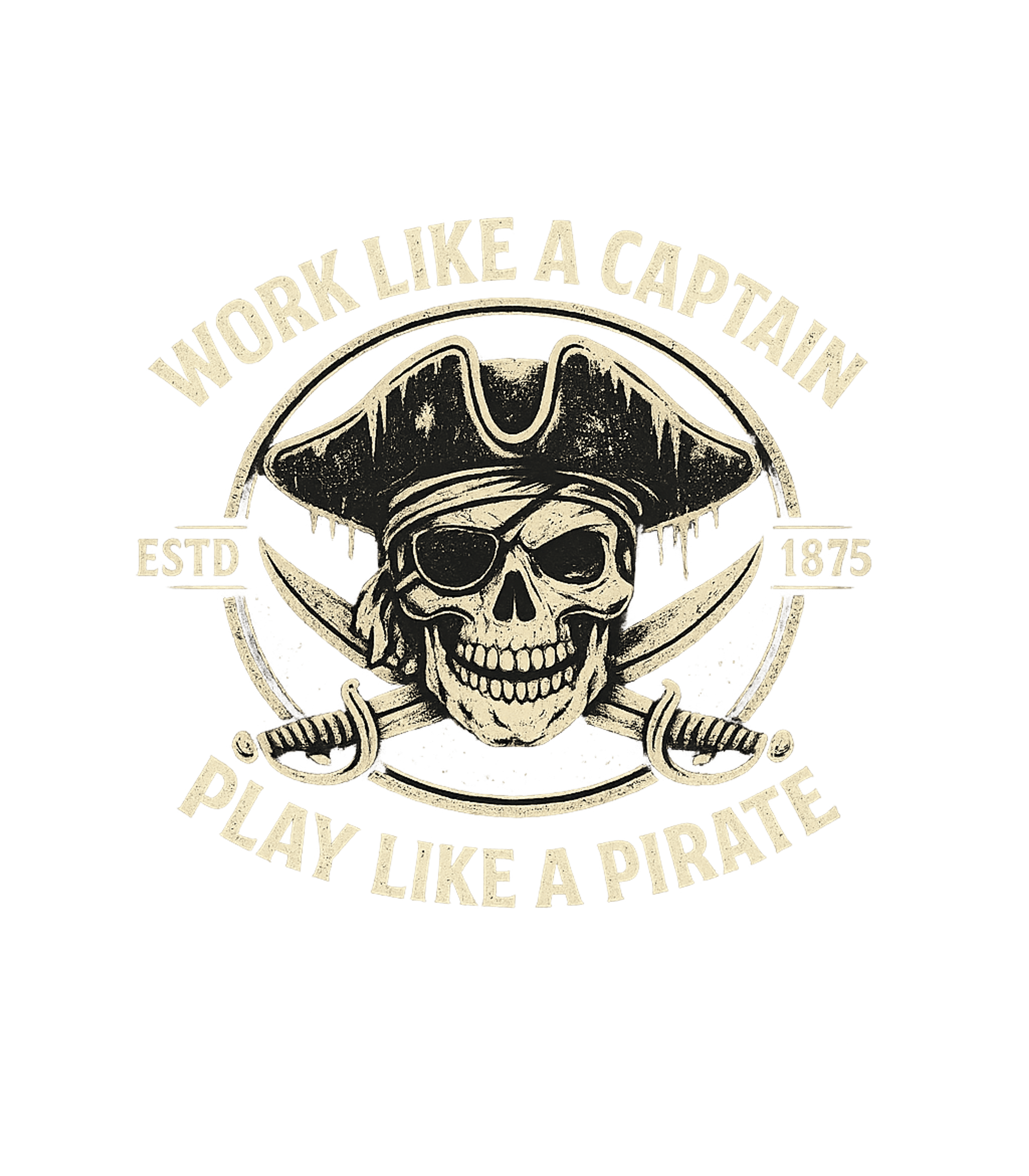 Captain Pirate Motto Boating Hooded Sweatshirt featuring Embrace the spirit of the sea with this vintage pirate skull – designed by Geoff Brown @ SunFrog Captain Pirate Motto Boating Hooded Sweatshirt featuring Embrace the spirit of the sea with this vintage pirate skull – designed by Geoff Brown @ SunFrog