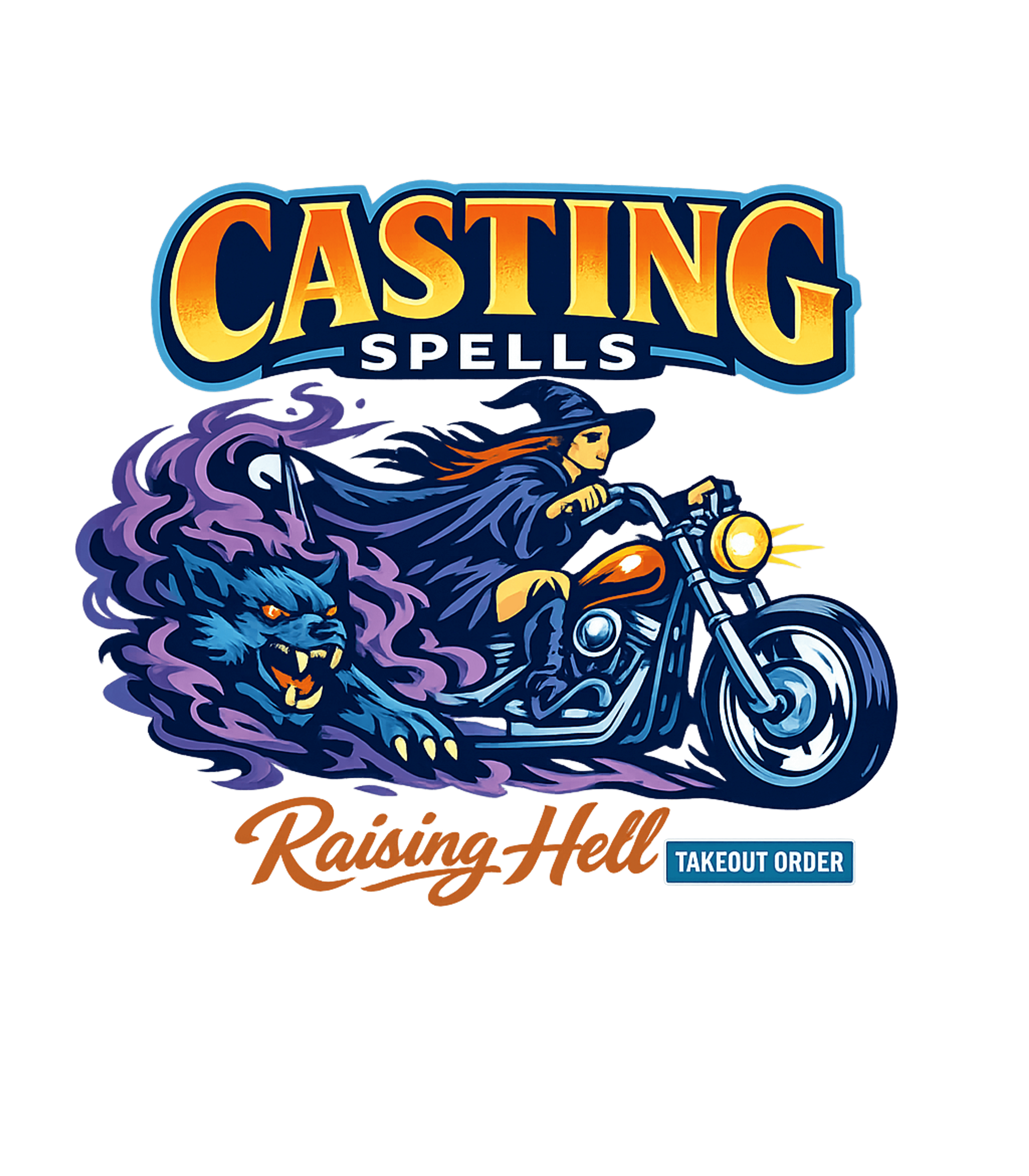 Casting Spells Raising Hell halloween Premium T-Shirt featuring Embrace your inner rebel with this vibrant artwork featuring – designed by Geoff Brown @ SunFrog Casting Spells Raising Hell halloween Premium T-Shirt featuring Embrace your inner rebel with this vibrant artwork featuring – designed by Geoff Brown @ SunFrog